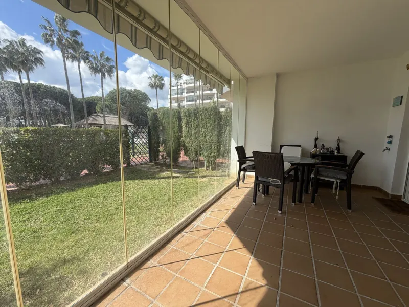 Apartment - Ground Floor Apartment в продаже в Mijas, Málaga. В доме 2 спален и 2 ванных комнат. Площадь дома 119 м²