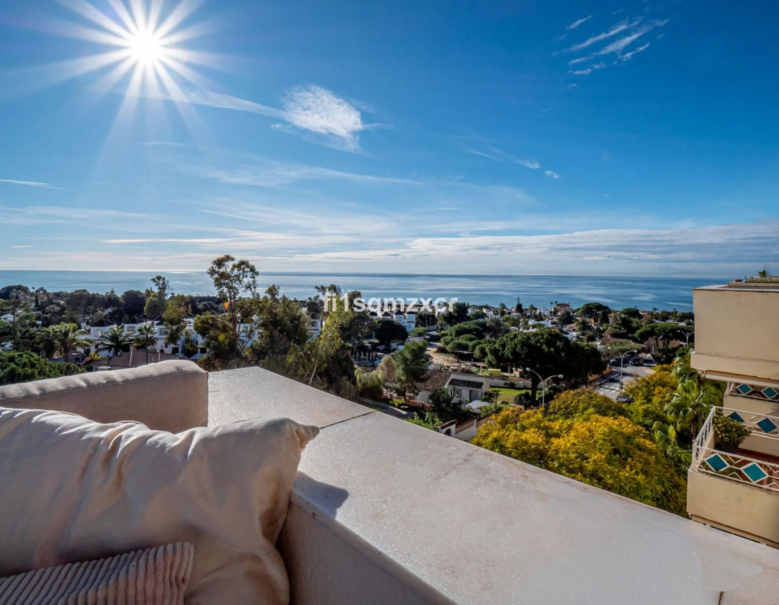 This unique corner penthouse with extraordinary views is located just a few minutes' walk from one of Marbella's most beautiful beaches, home to the best beach clubs, chiringuitos, and beach restaurants. The property has been completely redesigned and mod