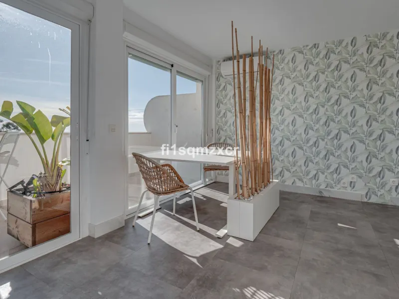 This unique corner penthouse with extraordinary views is located just a few minutes' walk from one of Marbella's most beautiful beaches, home to the best beach clubs, chiringuitos, and beach restaurants. The property has been completely redesigned and mod