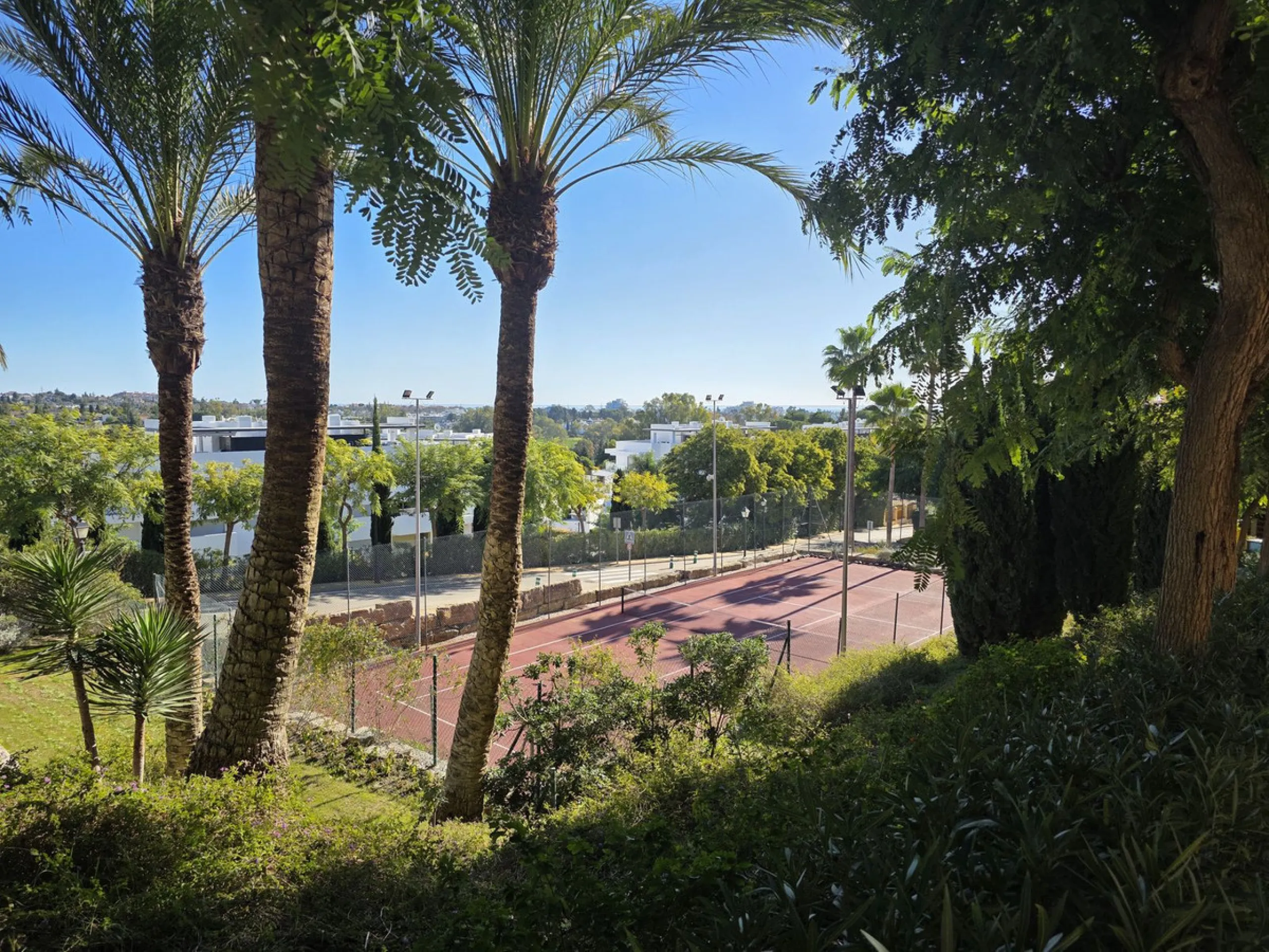 This beautiful apartment is the epitome of Marbella living: bright, spacious, plenty of outdoor space, 5 star resort amenities and stunning views. This corner apartment offers the most sensational views across the coastline and surrounding mountainside fr
