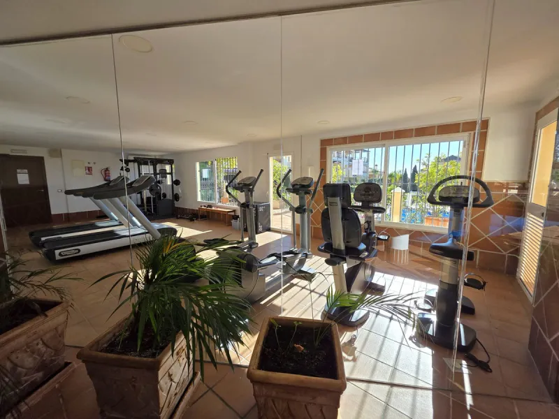 This beautiful apartment is the epitome of Marbella living: bright, spacious, plenty of outdoor space, 5 star resort amenities and stunning views. This corner apartment offers the most sensational views across the coastline and surrounding mountainside fr