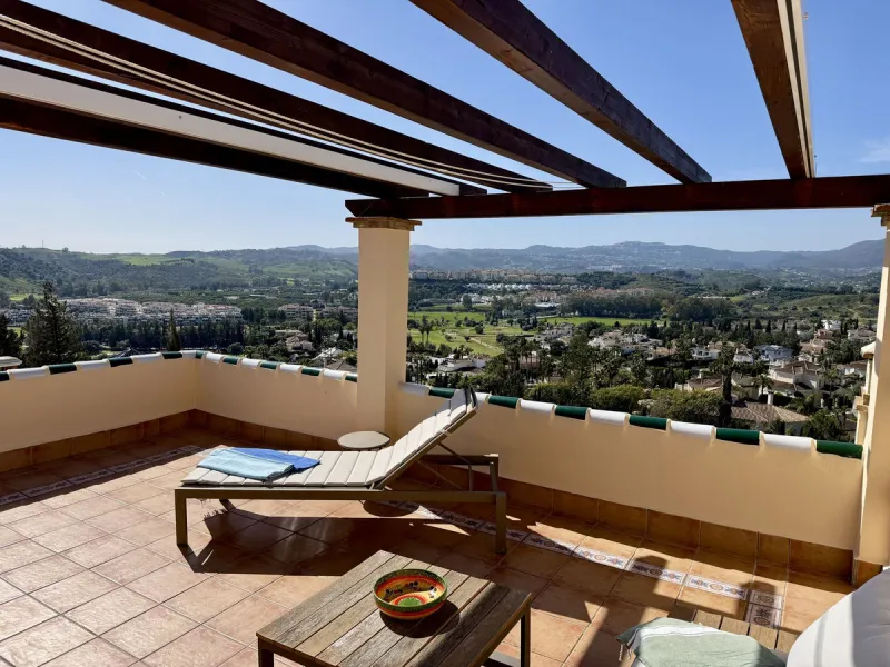 Townhouse with amazing panoramic views in Puebla Aida, Mijas Golf