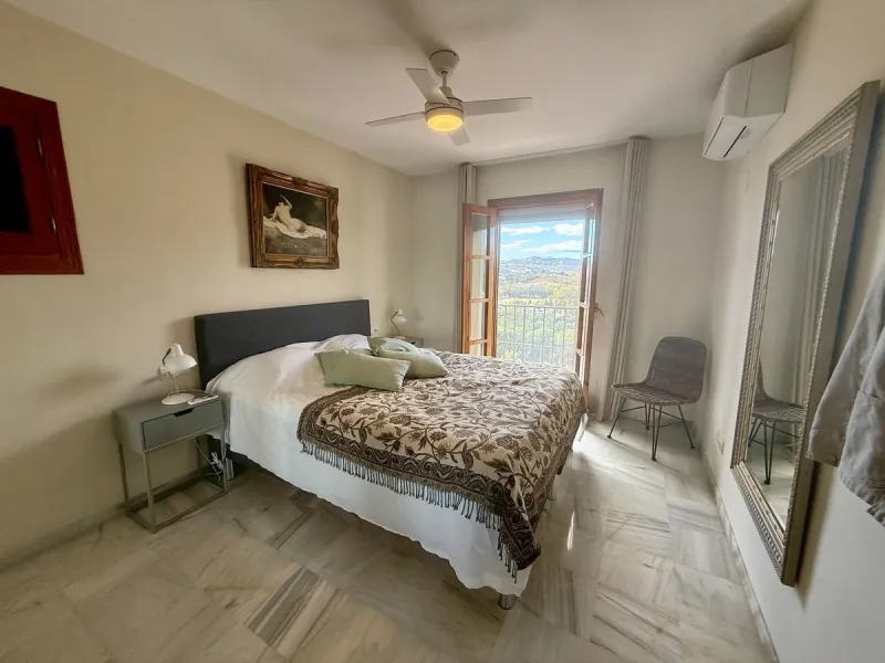 Townhouse with amazing panoramic views in Puebla Aida, Mijas Golf