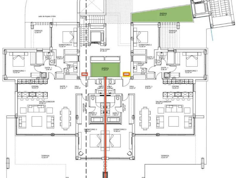 High-End Ground Floor Residence with Sea Views (Apartment 6.0.1)