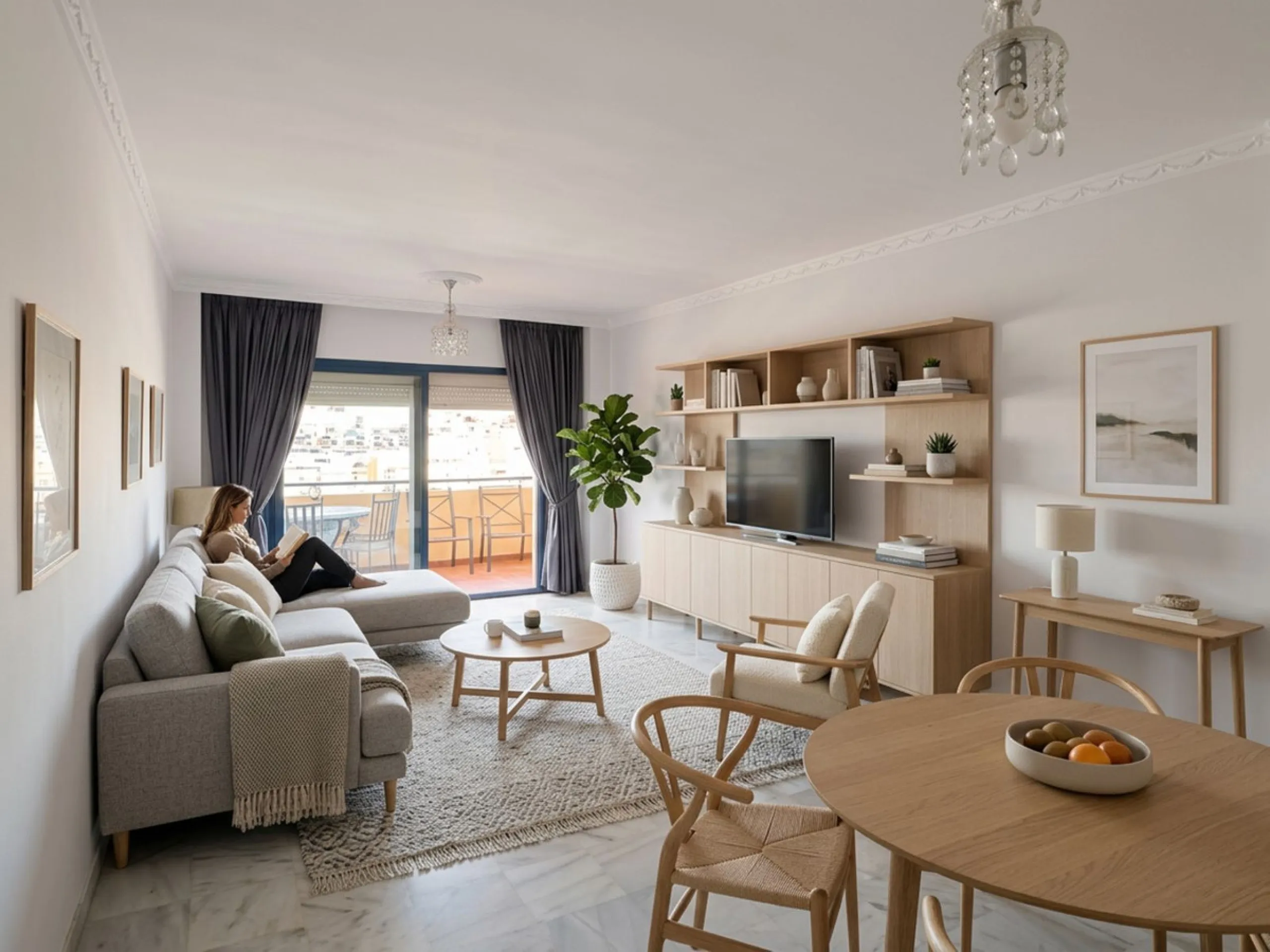 ✨ Home with panoramic sea and mountain views in the heart of Marbella ✨