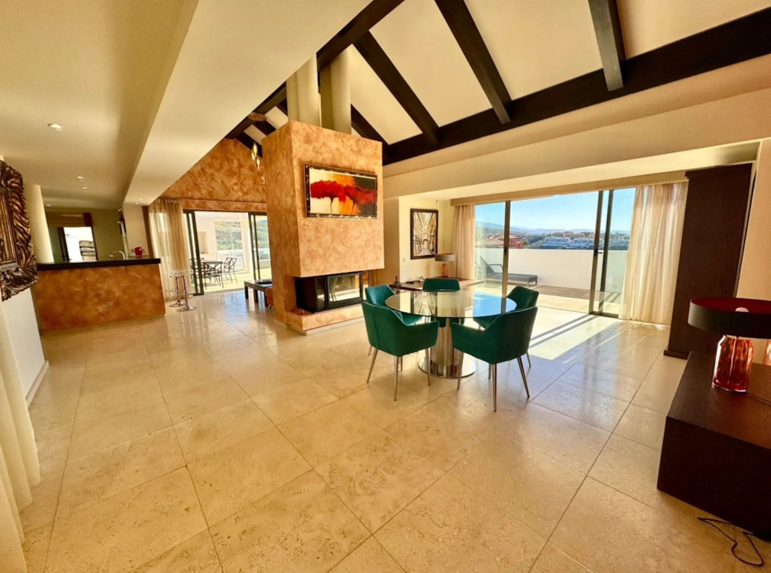 Luxury Penthouse with sea view, located in gated community "Alanda Los Flamingos", Benahavis.