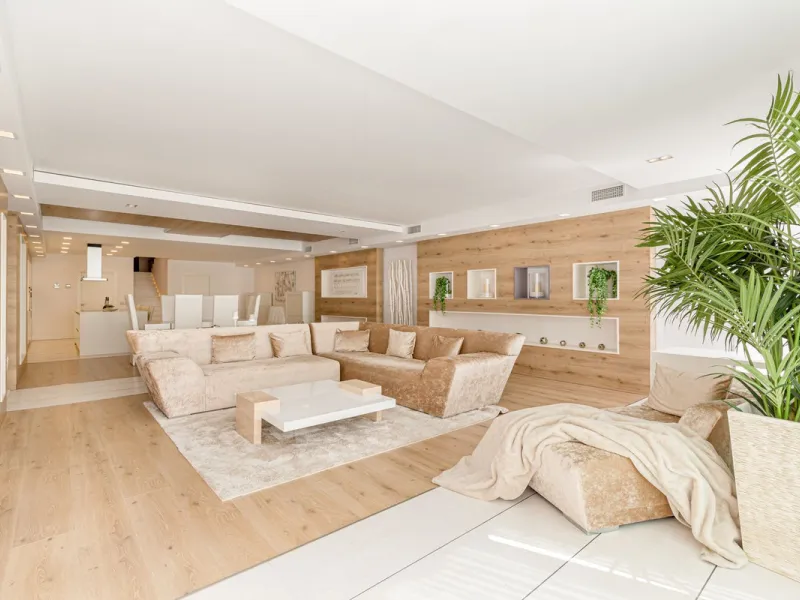 OUR EXCLUSIVE! Location Location Location! The perfect property in the heart of the famous Puerto Banus directly on the beach. A frontline beach property with 3 bedrooms and 4 bathrooms.
