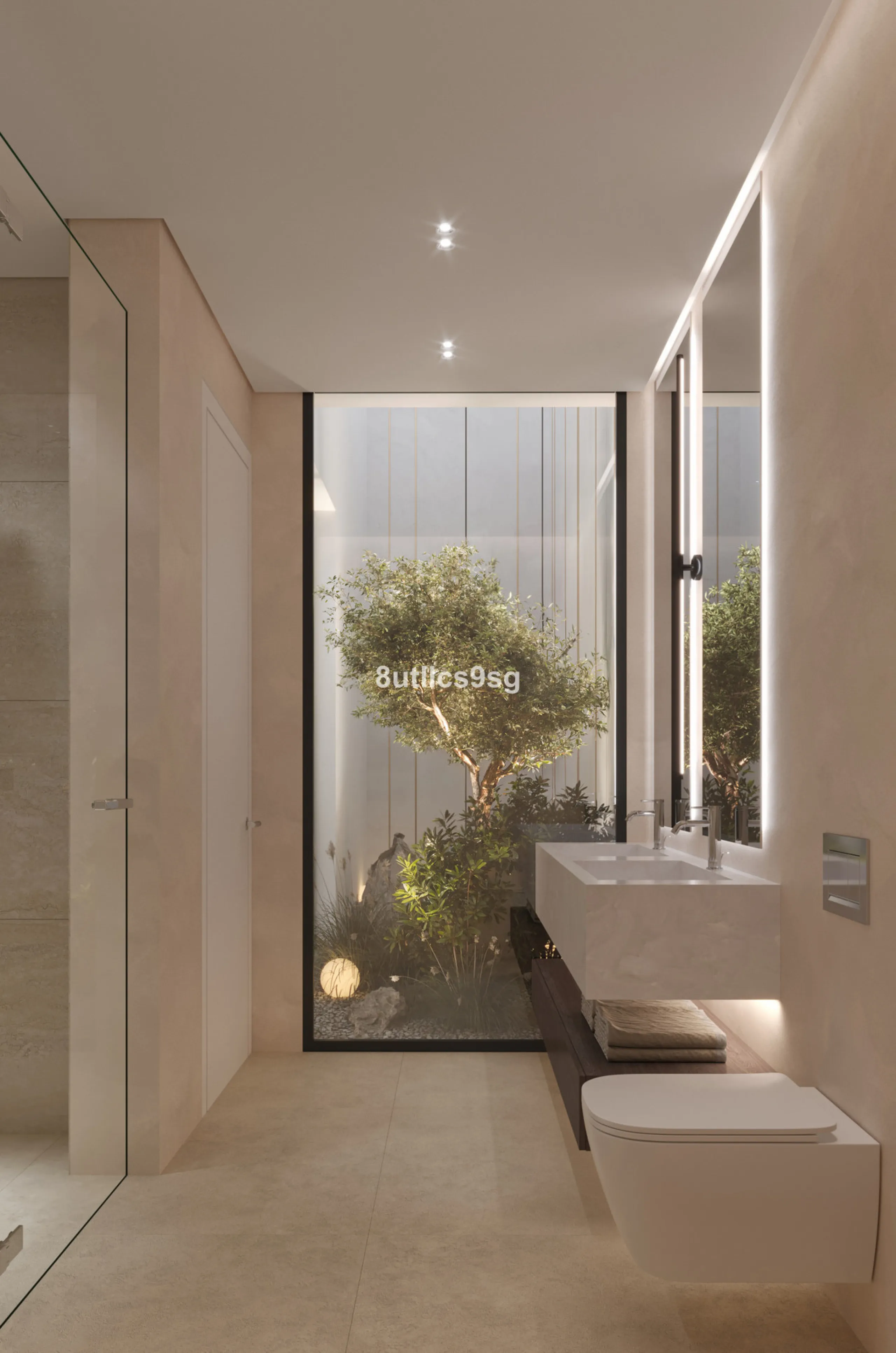This contemporary villa is located in Atalaya, Estepona East, Malaga, offering a prime setting close to a range of amenities. The property stands out for its generous dimensions, with a built area of 575m², a terrace of 254m², and a plot size of 555m². Ke