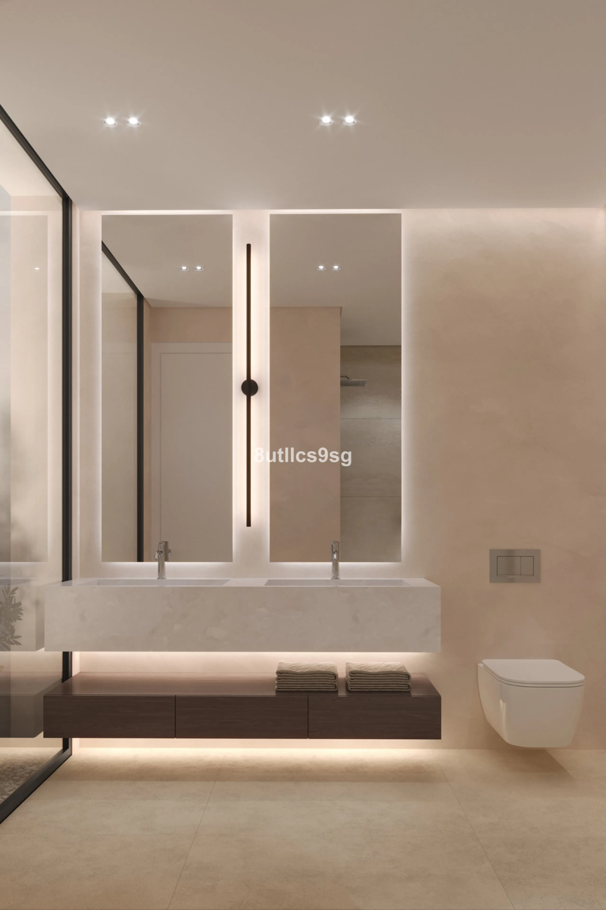 This contemporary villa is located in Atalaya, Estepona East, Malaga, offering a prime setting close to a range of amenities. The property stands out for its generous dimensions, with a built area of 575m², a terrace of 254m², and a plot size of 555m². Ke
