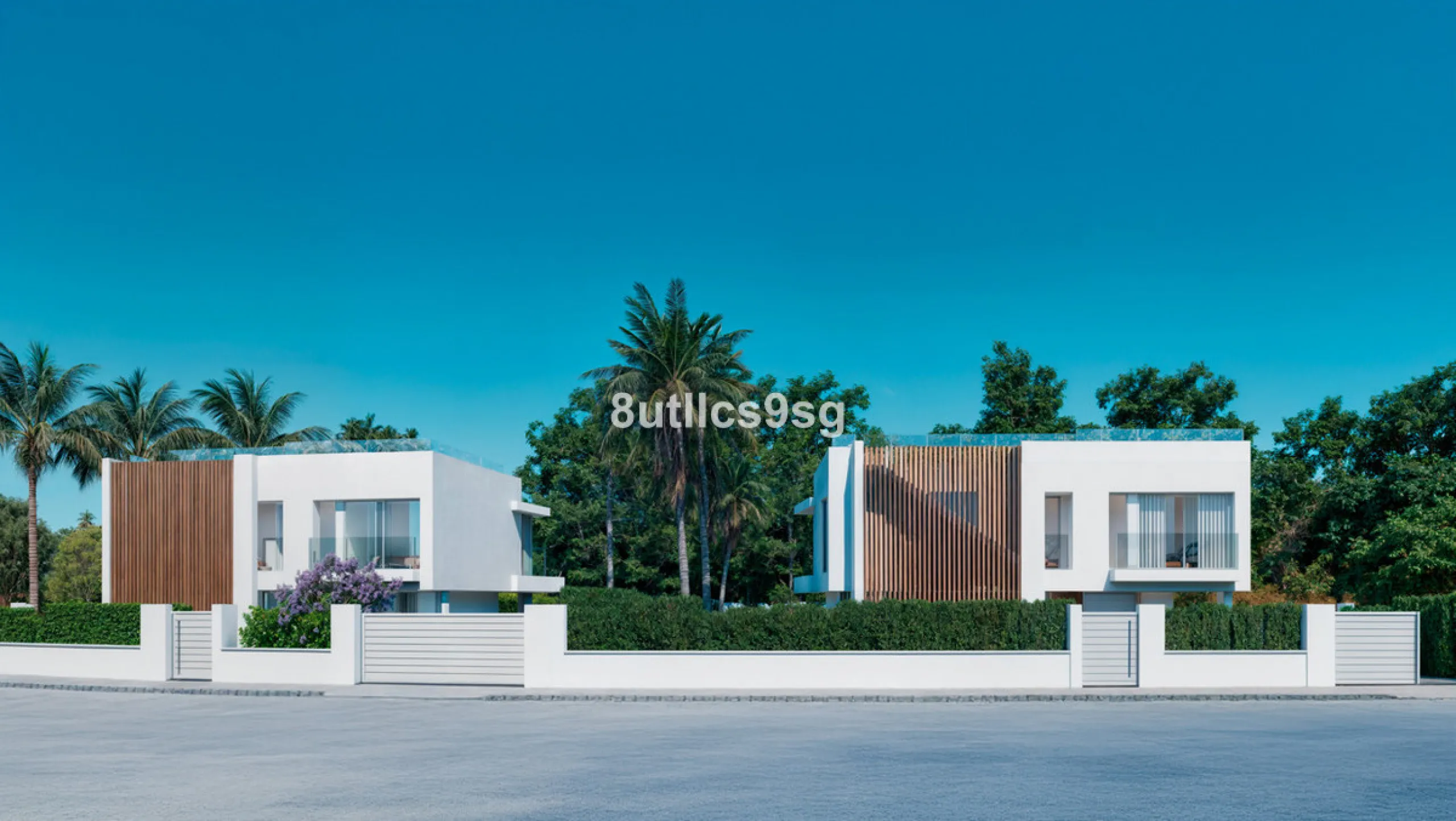 This contemporary villa is located in Atalaya, Estepona East, Malaga, offering a prime setting close to a range of amenities. The property stands out for its generous dimensions, with a built area of 575m², a terrace of 254m², and a plot size of 555m². Ke