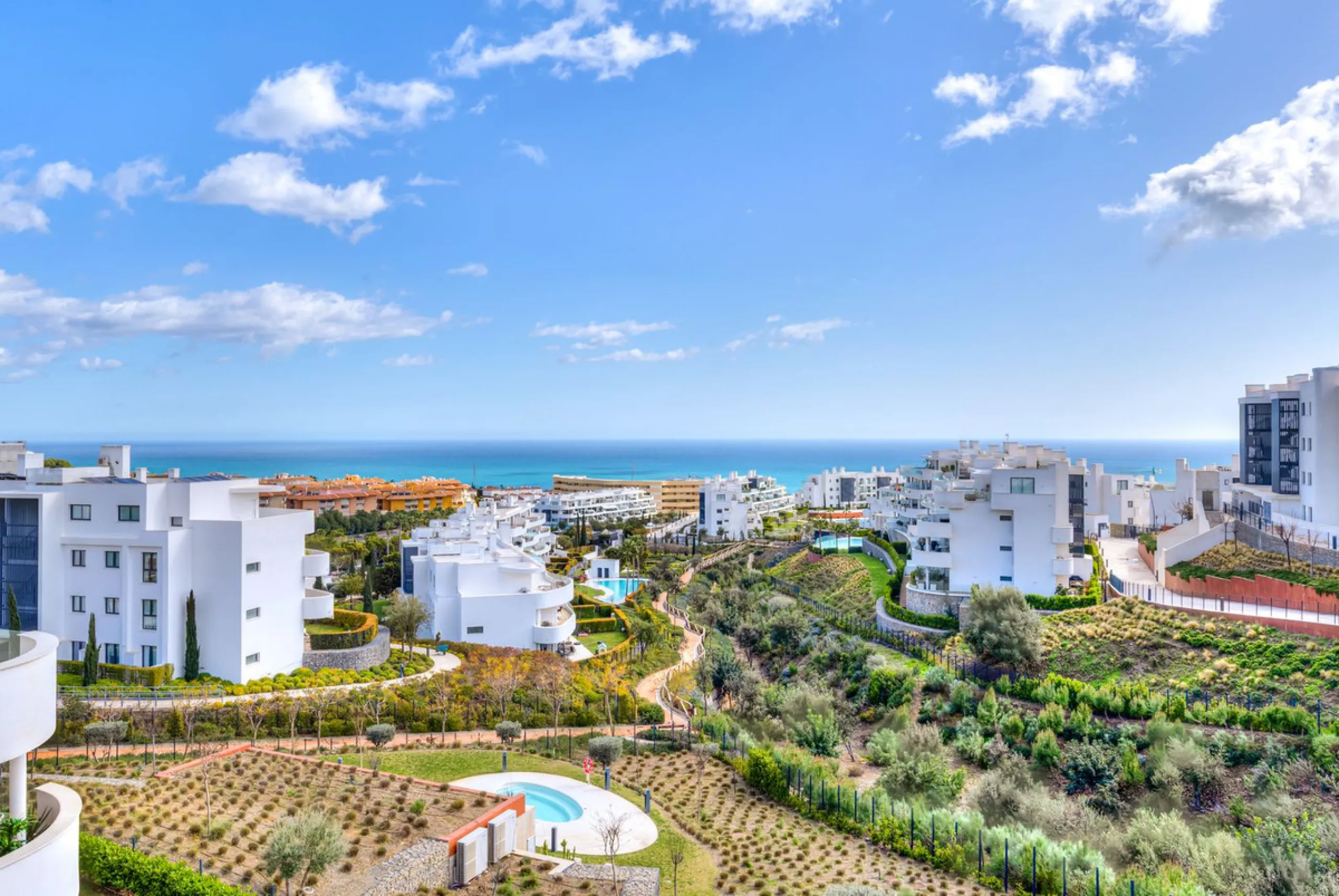 Luxury Penthouse with Panoramic Mediterranean Views – Southwest Orientation