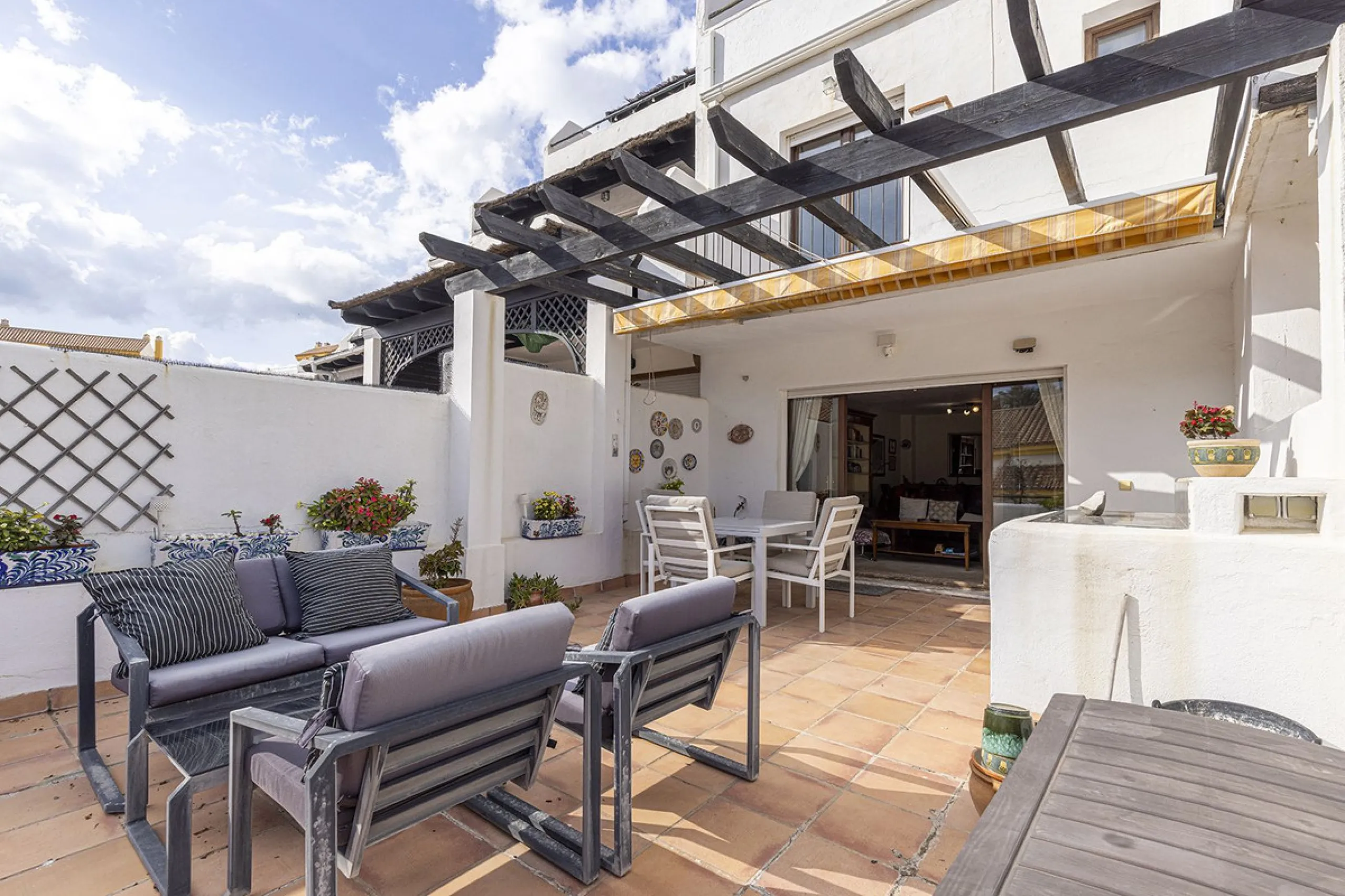 Spacious Beachfront Family Home with Incredible Sea Views and Expansive Terraces.