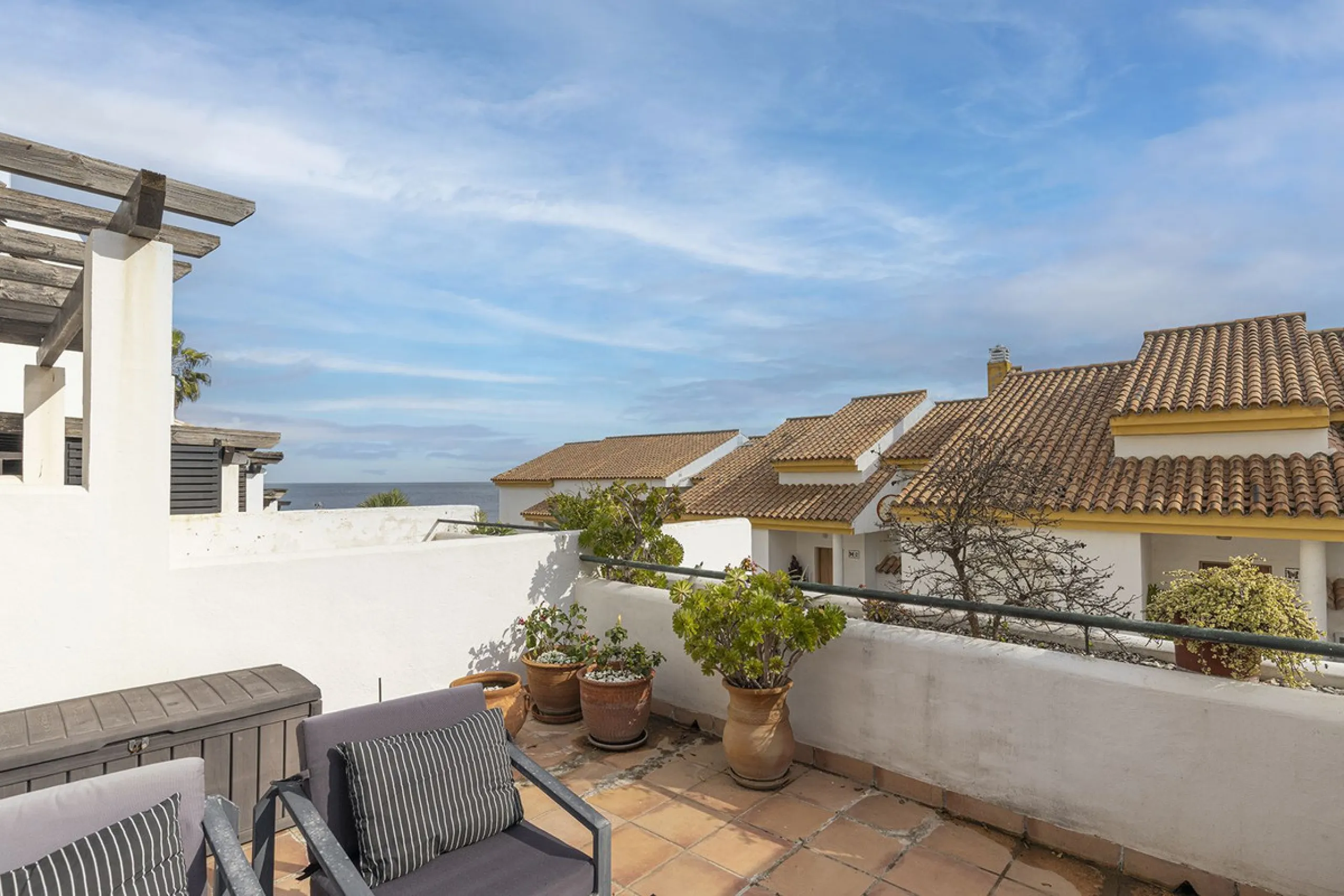 Spacious Beachfront Family Home with Incredible Sea Views and Expansive Terraces.