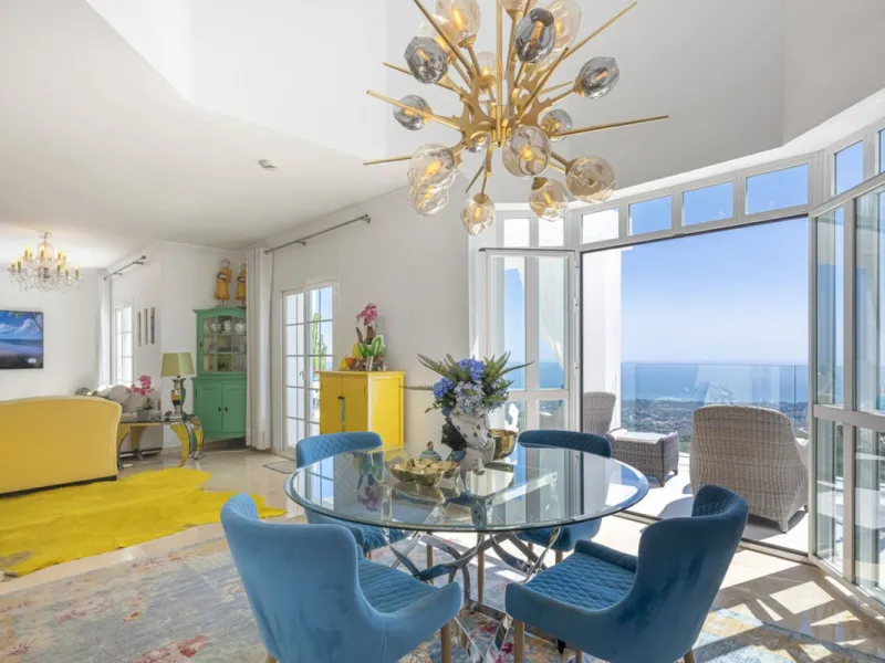 Townhouse with Panoramic Sea Views in La Mairena, East Marbella