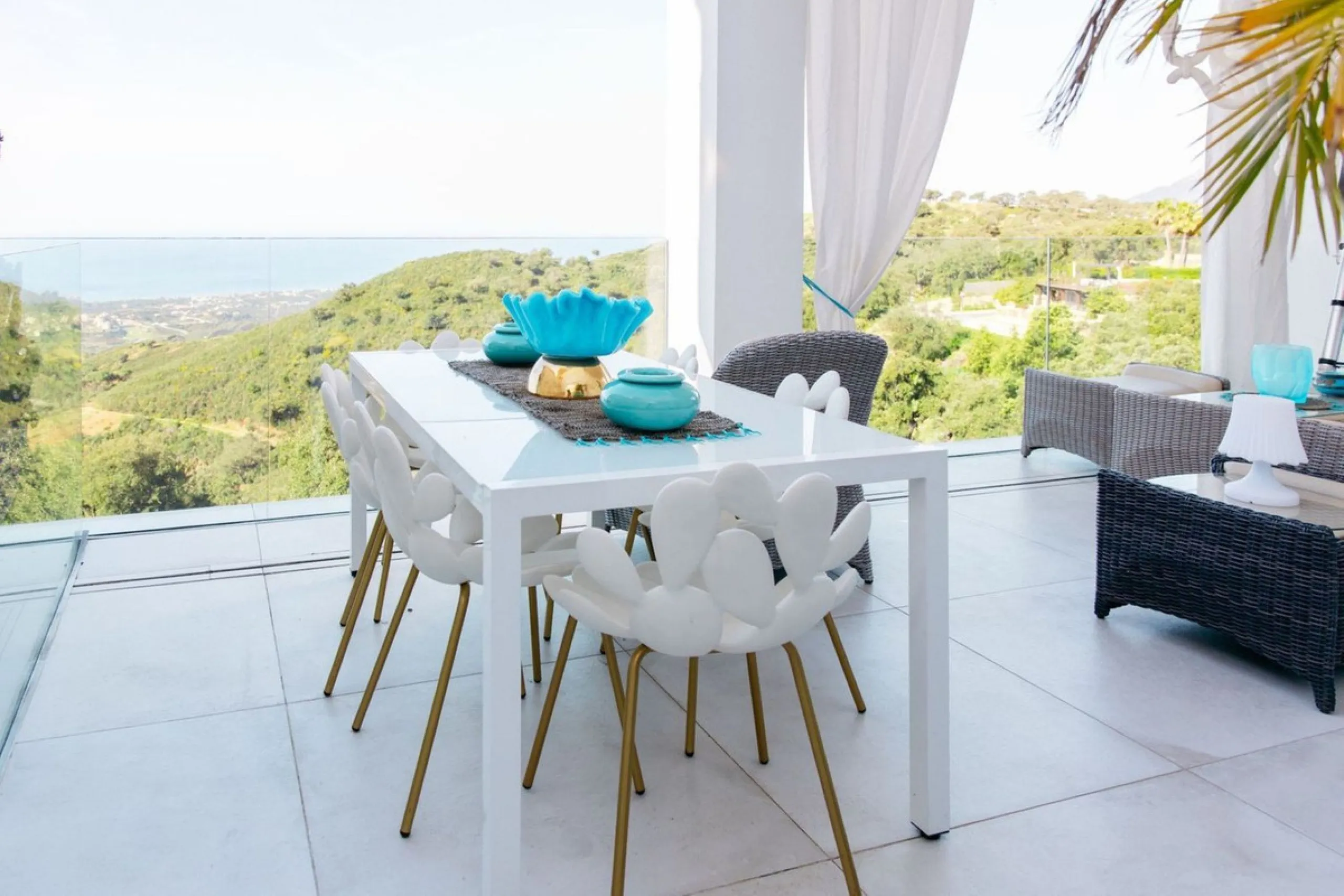 Townhouse with Panoramic Sea Views in La Mairena, East Marbella