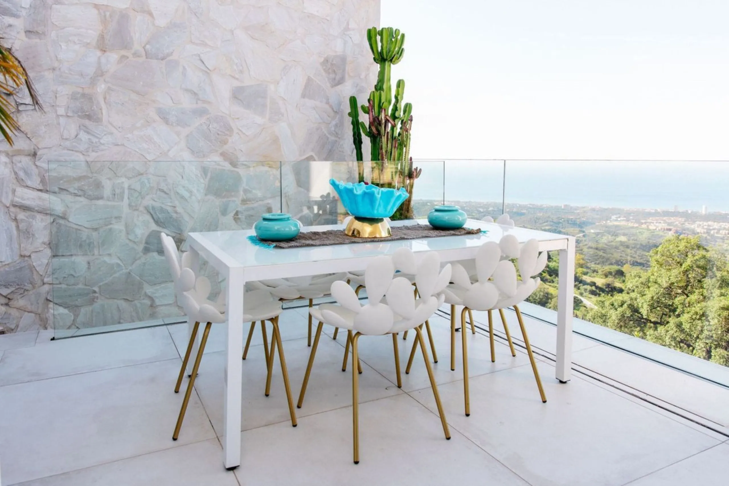 Townhouse with Panoramic Sea Views in La Mairena, East Marbella