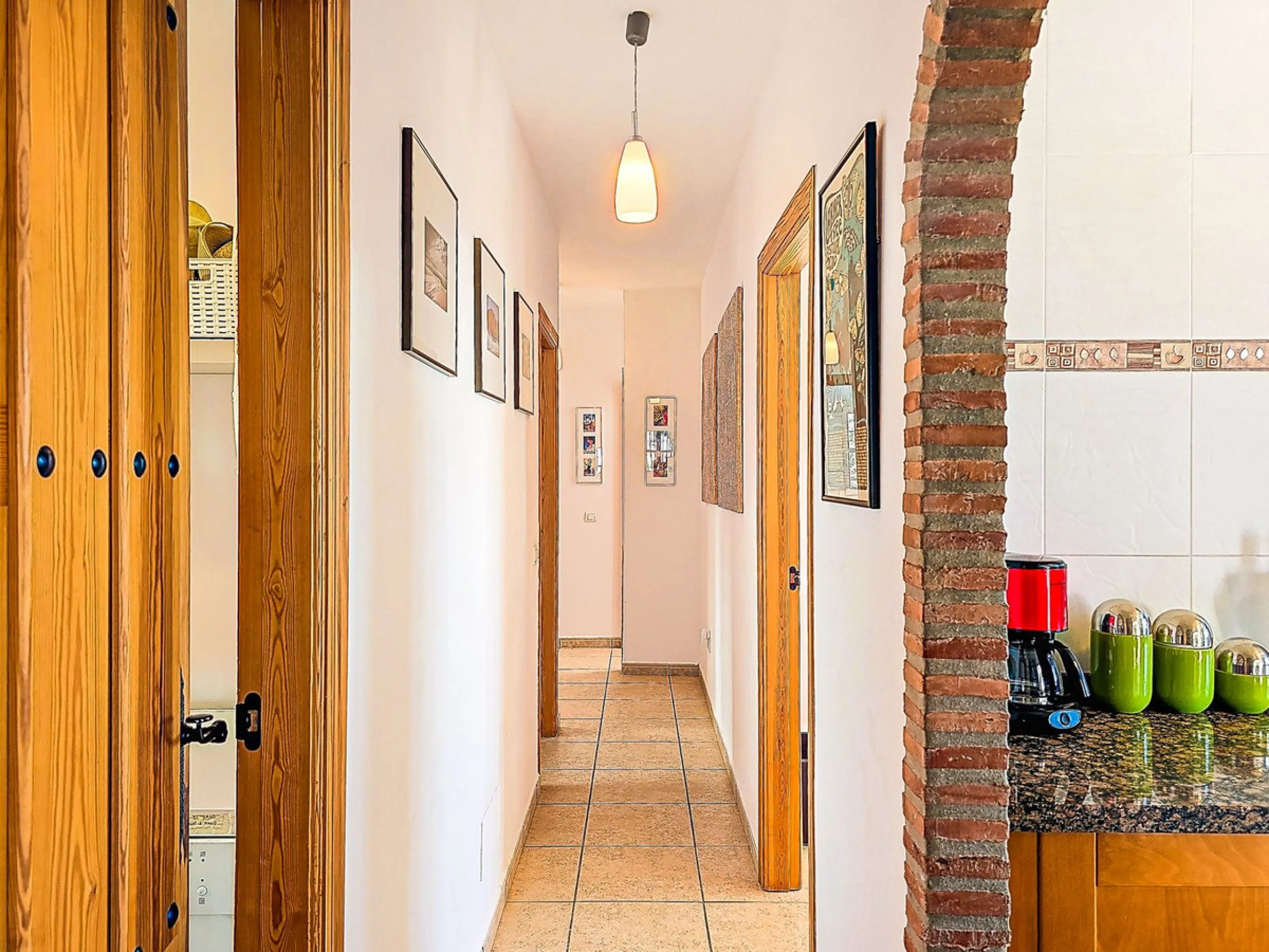 This beautiful modern villa with 5 bedrooms and 3 bathrooms enjoys an enviable elevated position above the charming white village of Cómpeta, offering sweeping views of the Mediterranean Sea, rolling countryside, and the village rooftops below. Stylish, s