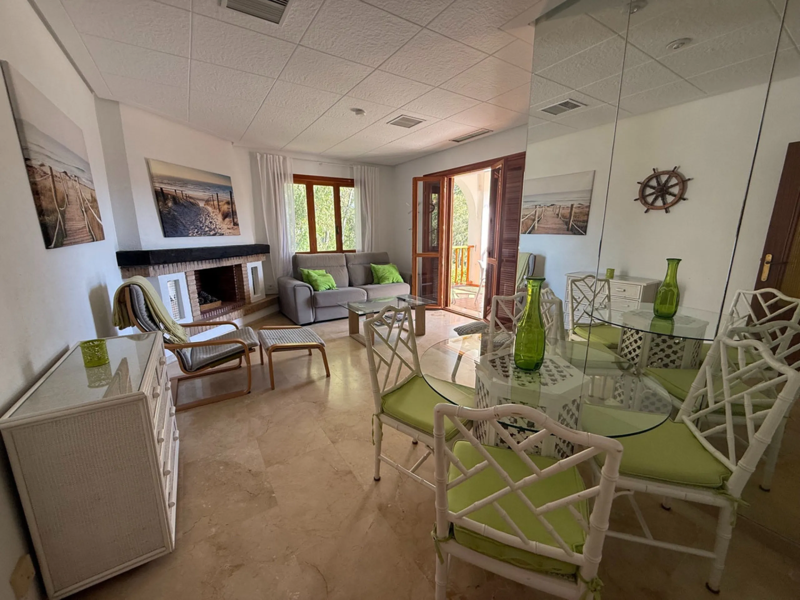 Located in one of the most established and beautifully maintained urbanisations in Nueva Andalucía, this charming two bedroom, two bathroom apartment offers comfort, space and an exceptional lifestyle setting in the heart of the Golf Valley.