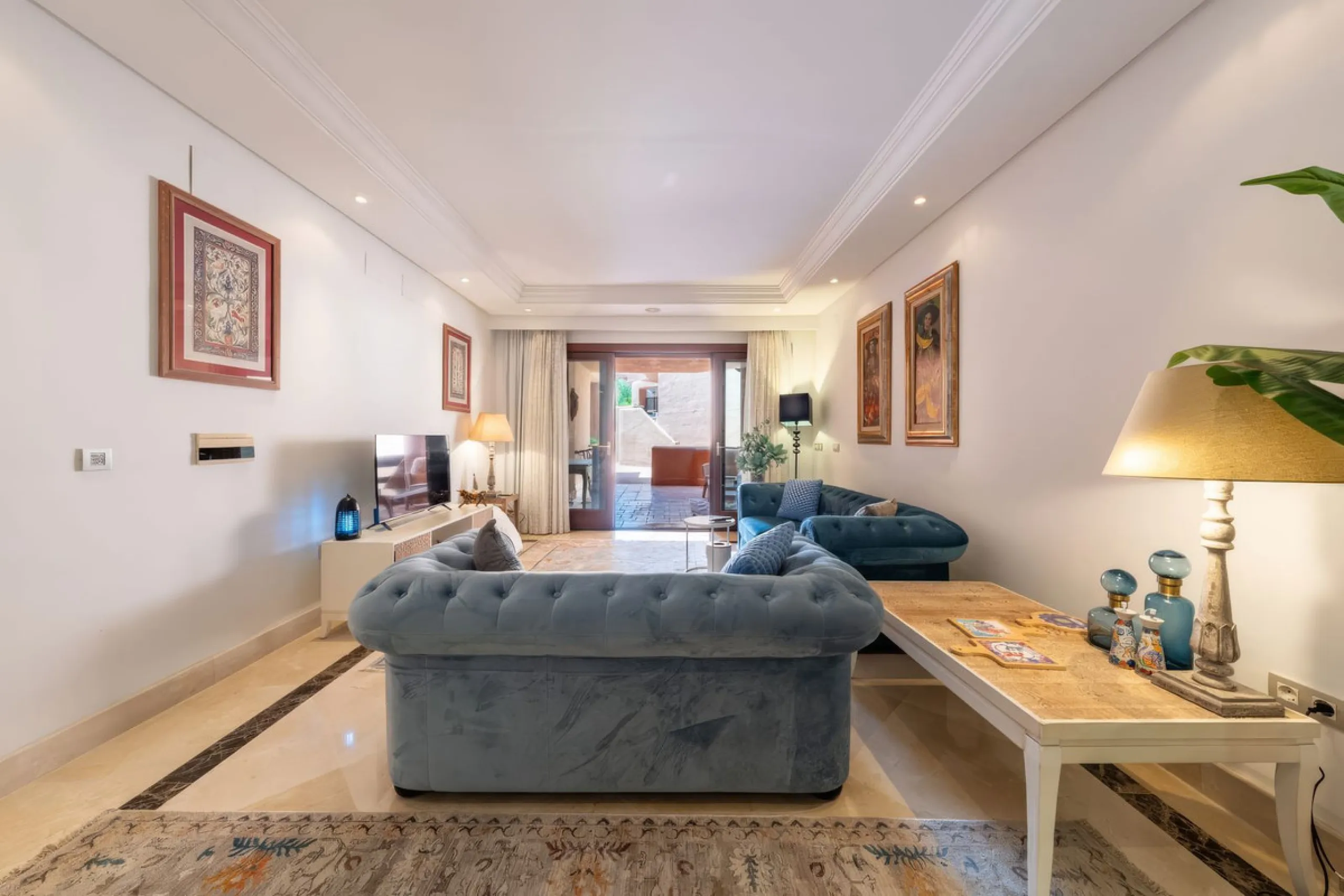 Apartment - Ground Floor Apartment в продаже в Estepona, Málaga. В доме 3 спален и 2 ванных комнат. Площадь дома 110 м²