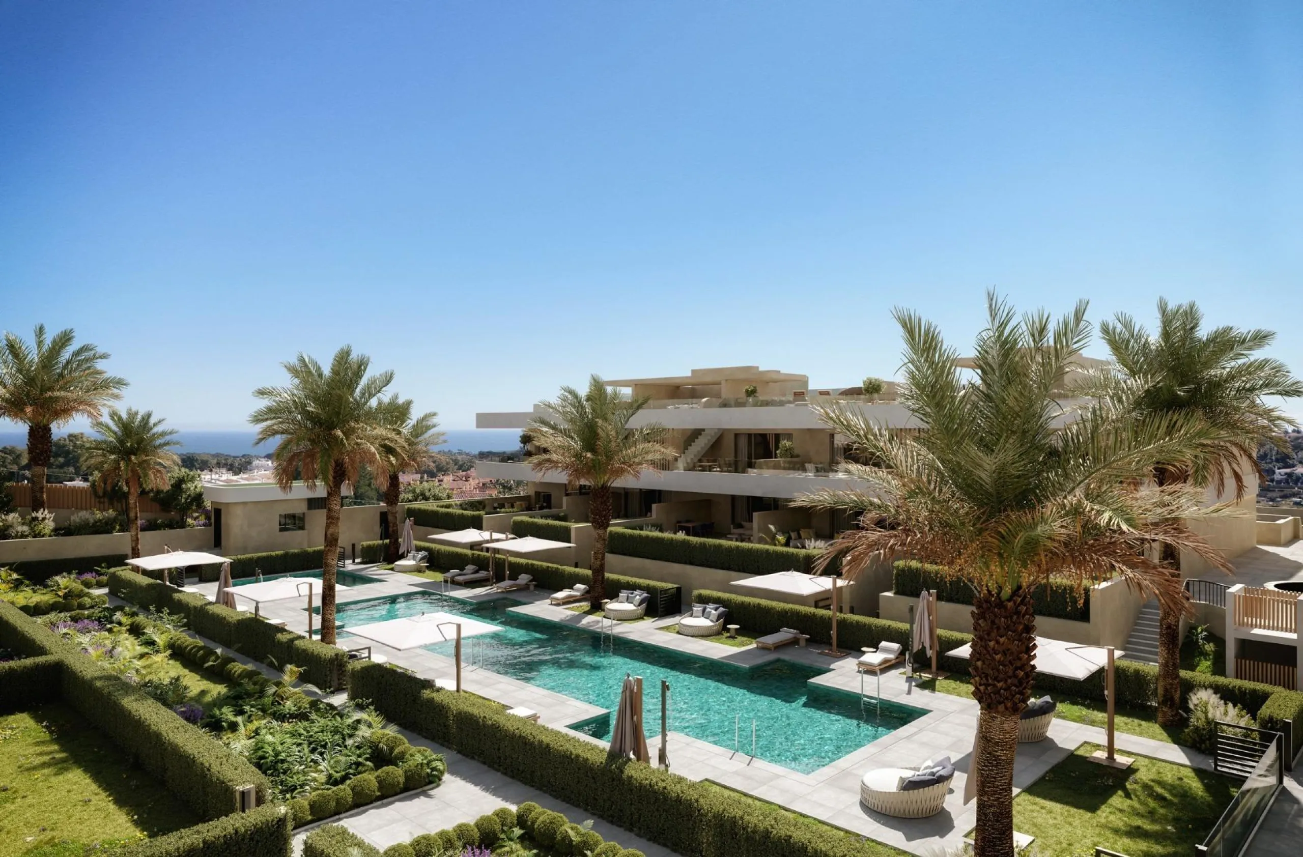 New Build Luxury Apartments in El Campanario-Estepona Near Golf and Beach& & Prime Location on the New Golden Mile& This exclusive new development of 86 modern apartments is located in El Campanario, one of the most established and sought after r