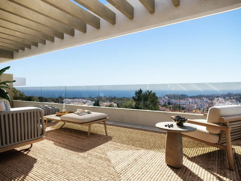 New Build Luxury Apartments in El Campanario-Estepona Near Golf and Beach& & Prime Location on the New Golden Mile& This exclusive new development of 86 modern apartments is located in El Campanario, one of the most established and sought after r