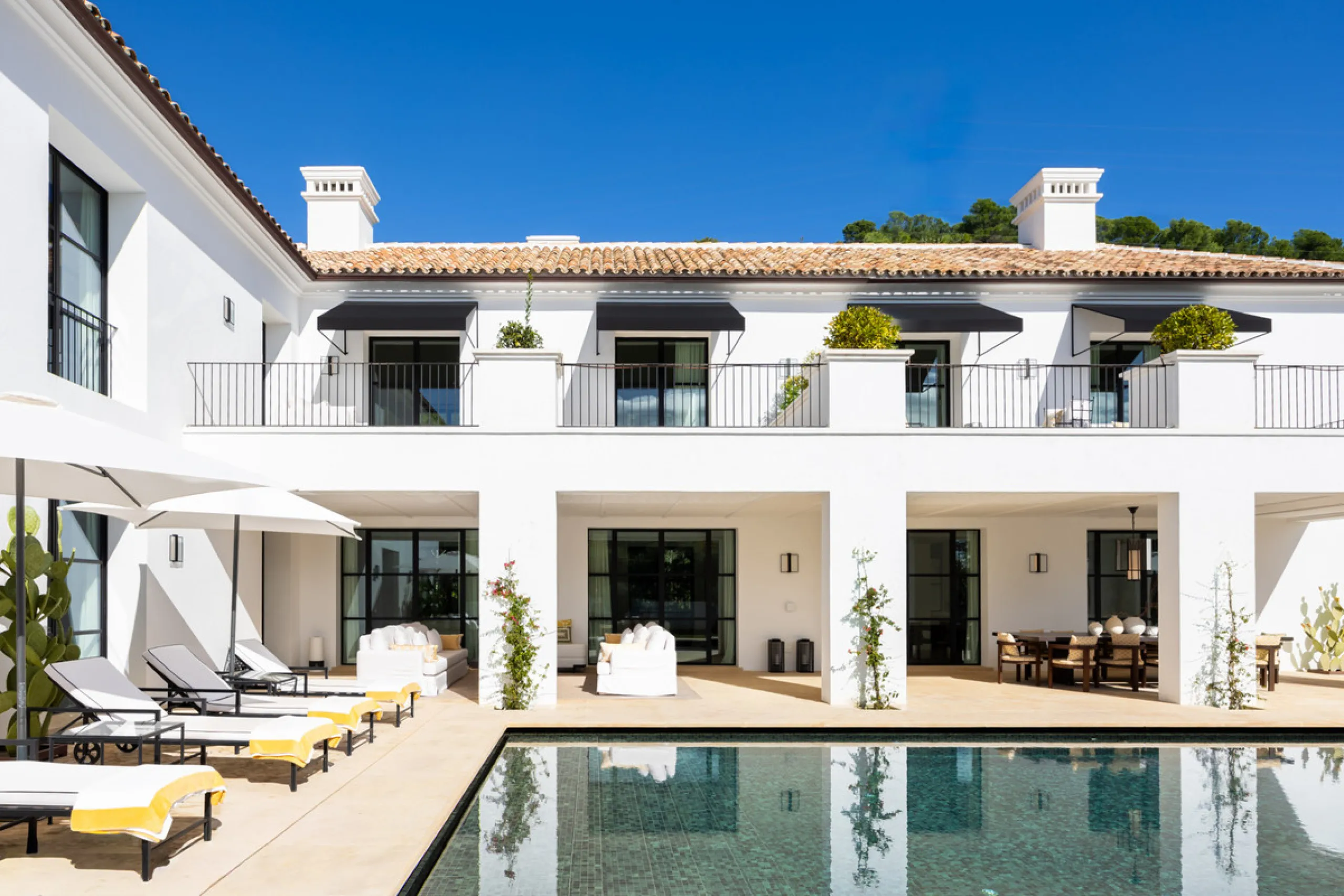 House - Detached Villa в продаже в Marbella, Málaga. В доме 6 спален и 7 ванных комнат. Площадь дома 1000 м². Площадь участка 1770 м²