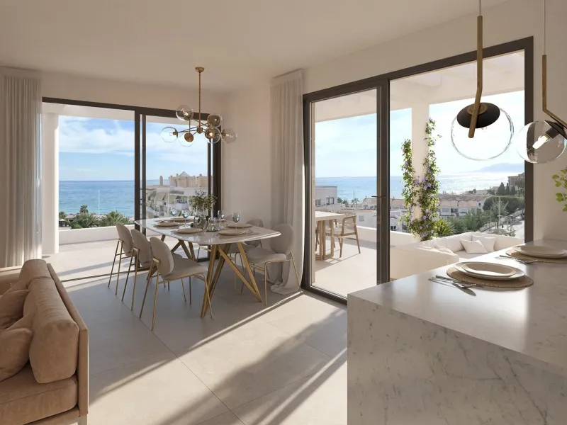 New Build Apartments 100 m from the Sea in Rincon de la Victoria, Torre de Benagalbon& & Modern Residential Complex on the Costa del Sol& Discover this exclusive new build residential complex in Torre de Benagalbon, a coastal area within Rincon d