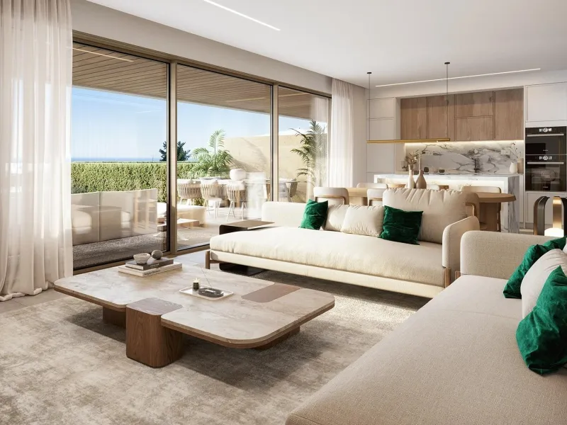 New Build Luxury Apartments in El Campanario-Estepona Near Golf and Beach& & Prime Location on the New Golden Mile& This exclusive new development of 86 modern apartments is located in El Campanario, one of the most established and sought after r