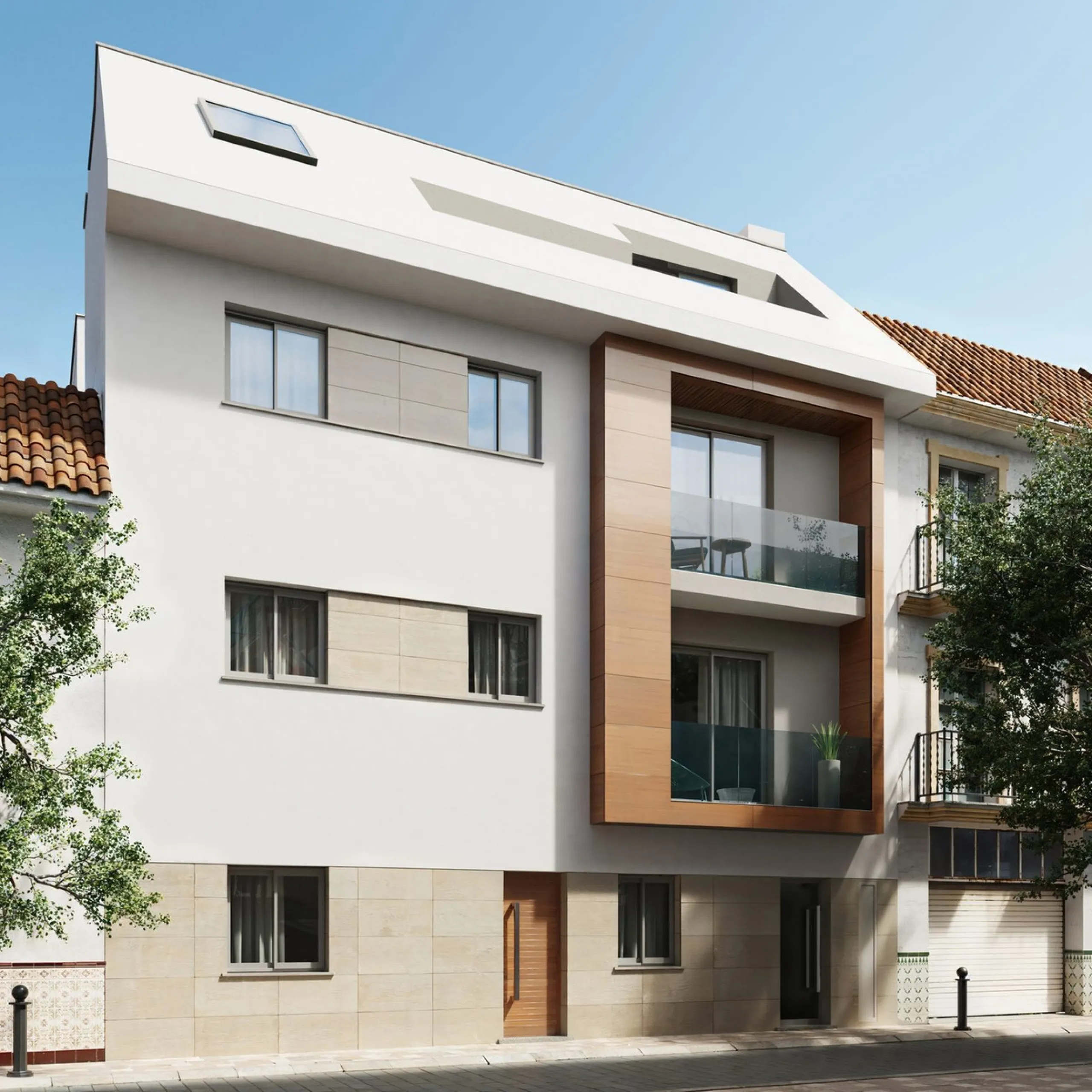 Just a short walk from the beach, this residential building offers two- and three-bedroom apartments in a prime area of Fuengirola. The building is positioned between two streets, allowing all homes to be fully exterior and benefit from abundant natural l