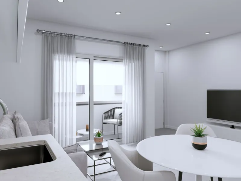 Just a short walk from the beach, this residential building offers two- and three-bedroom apartments in a prime area of Fuengirola. The building is positioned between two streets, allowing all homes to be fully exterior and benefit from abundant natural l