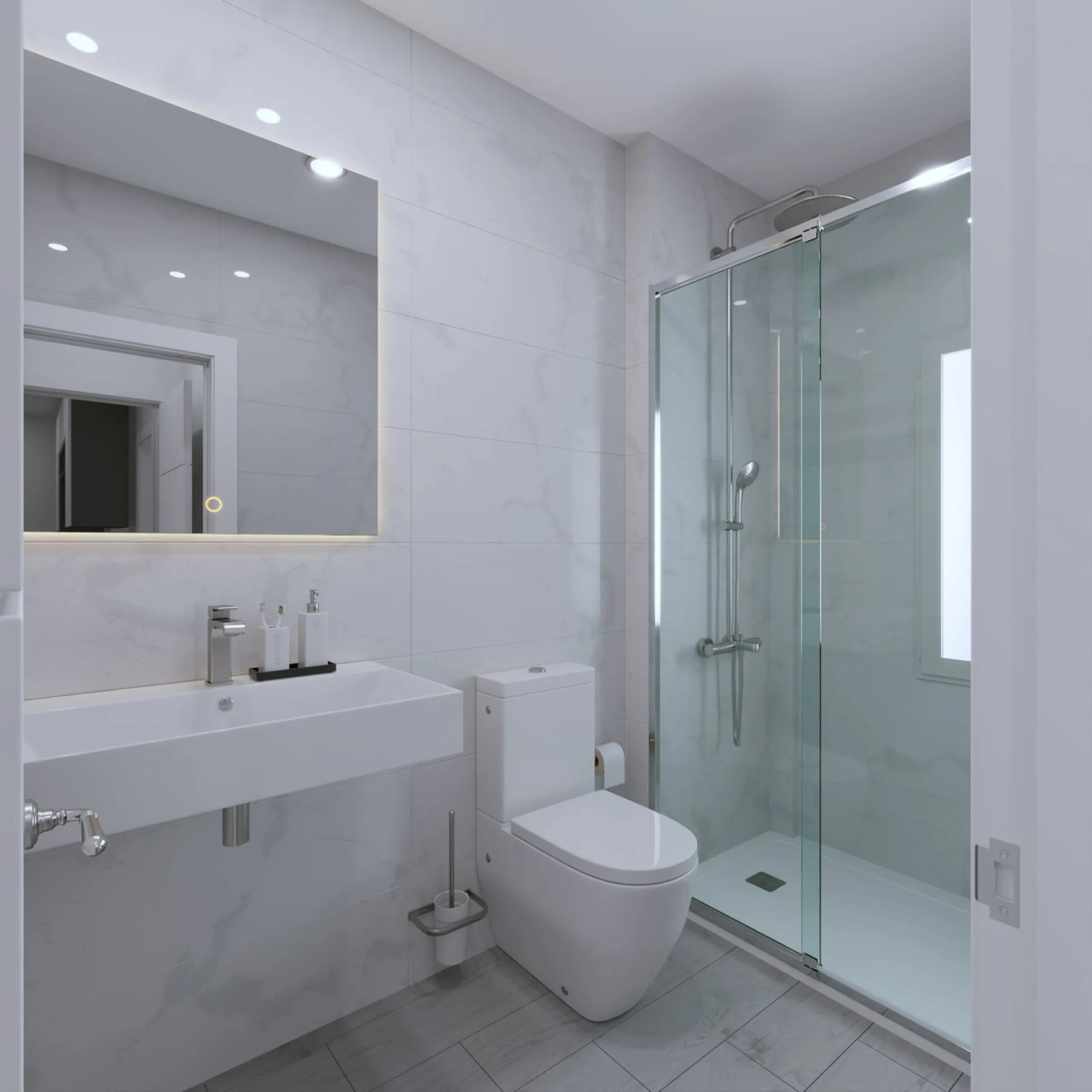 Just a short walk from the beach, this residential building offers two- and three-bedroom apartments in a prime area of Fuengirola. The building is positioned between two streets, allowing all homes to be fully exterior and benefit from abundant natural l