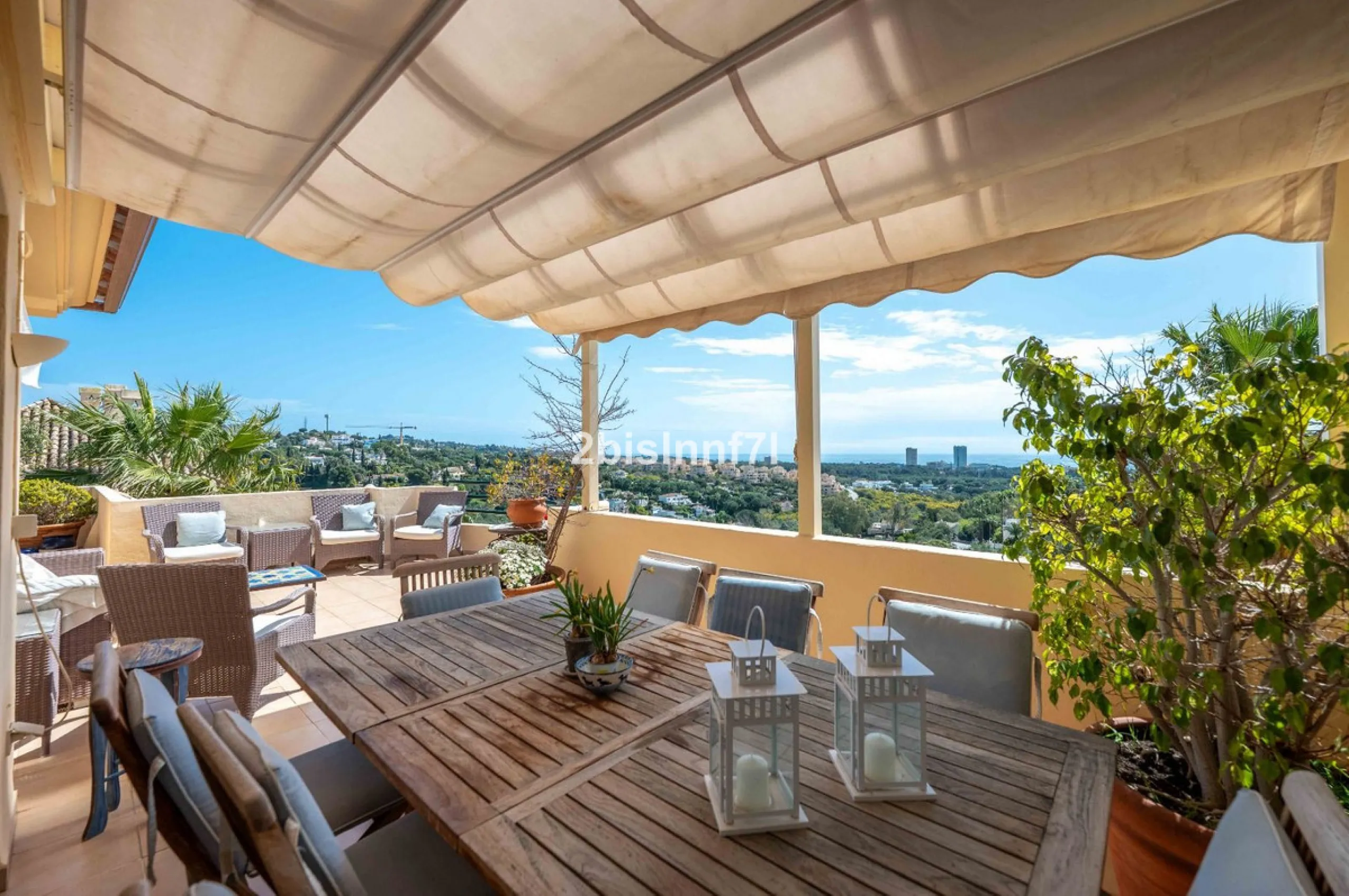 Penthouse with Panoramic Views of the Mediterranean for Sale in Elviria Hills, Marbella