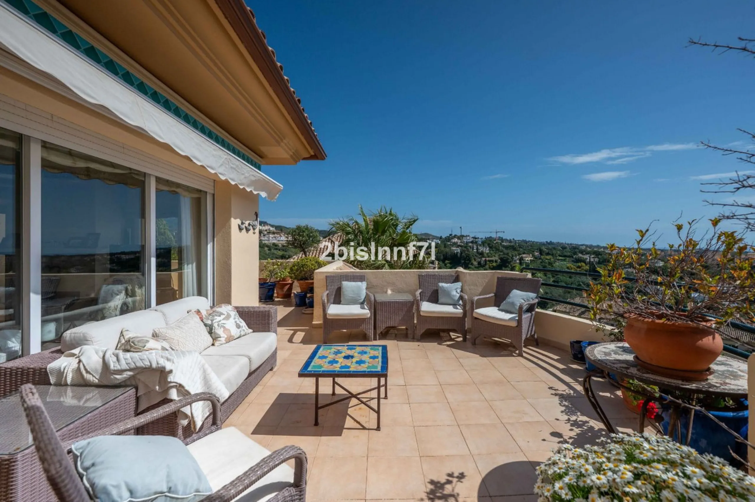 Penthouse with Panoramic Views of the Mediterranean for Sale in Elviria Hills, Marbella