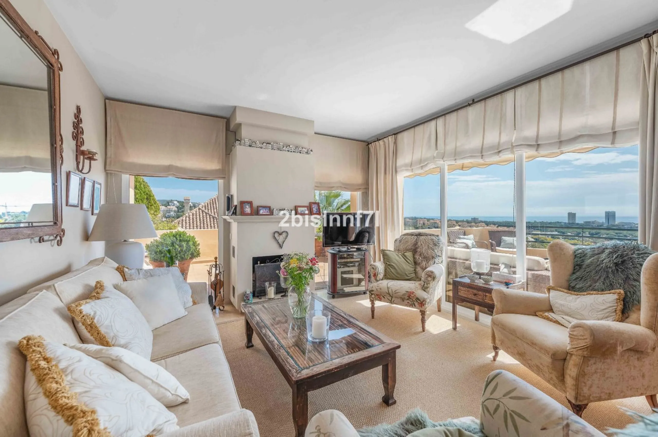 Penthouse with Panoramic Views of the Mediterranean for Sale in Elviria Hills, Marbella