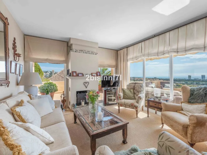 Penthouse with Panoramic Views of the Mediterranean for Sale in Elviria Hills, Marbella
