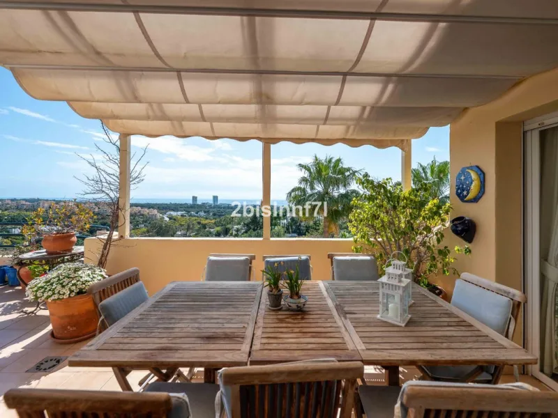 Penthouse with Panoramic Views of the Mediterranean for Sale in Elviria Hills, Marbella