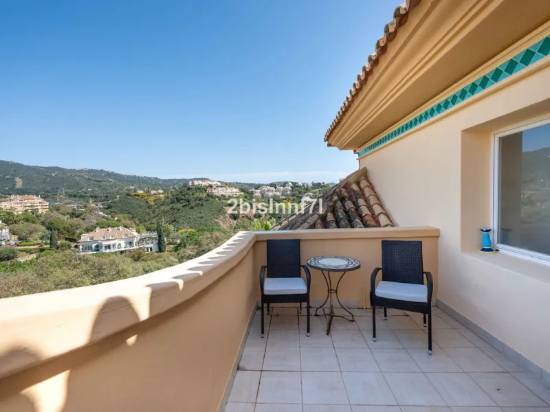 Penthouse with Panoramic Views of the Mediterranean for Sale in Elviria Hills, Marbella