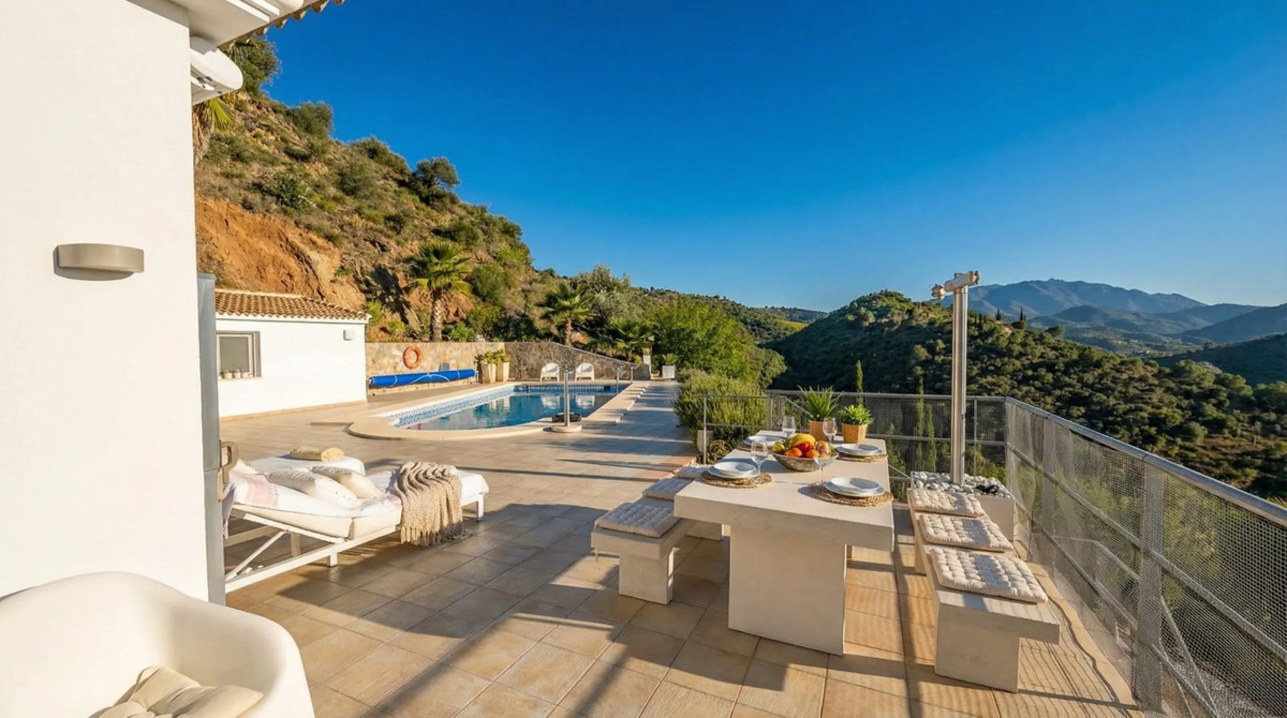 House - Detached Villa в продаже в Guaro, Málaga. В доме 4 спален и 4 ванных комнат. Площадь дома 357 м². Площадь участка 22000 м²