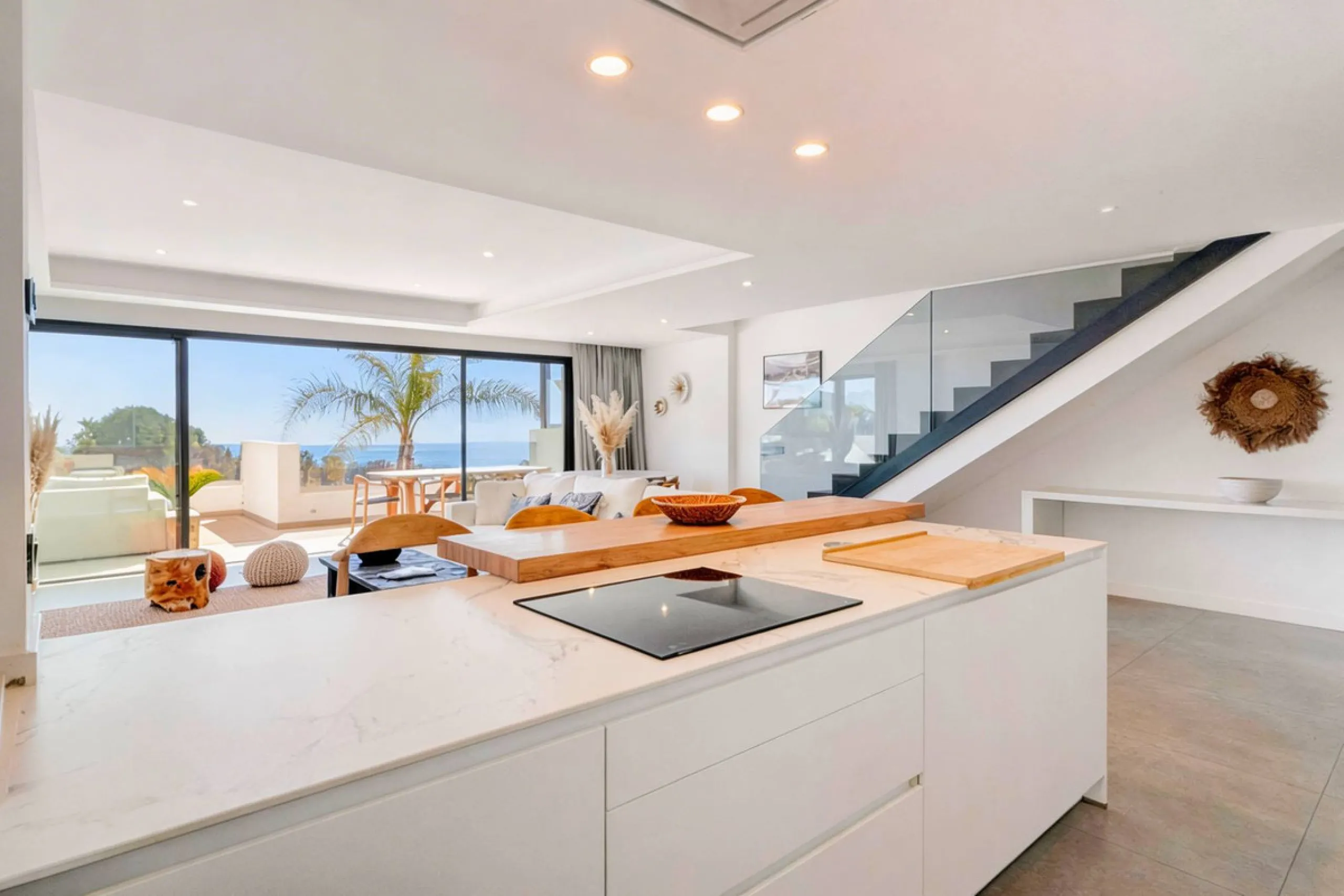 Exceptional sought-after contemporary duplex penthouse for sale in Mirador de Estepona Hills, Estepona