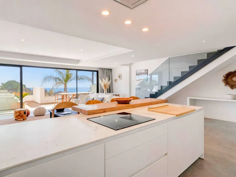 Exceptional sought-after contemporary duplex penthouse for sale in Mirador de Estepona Hills, Estepona