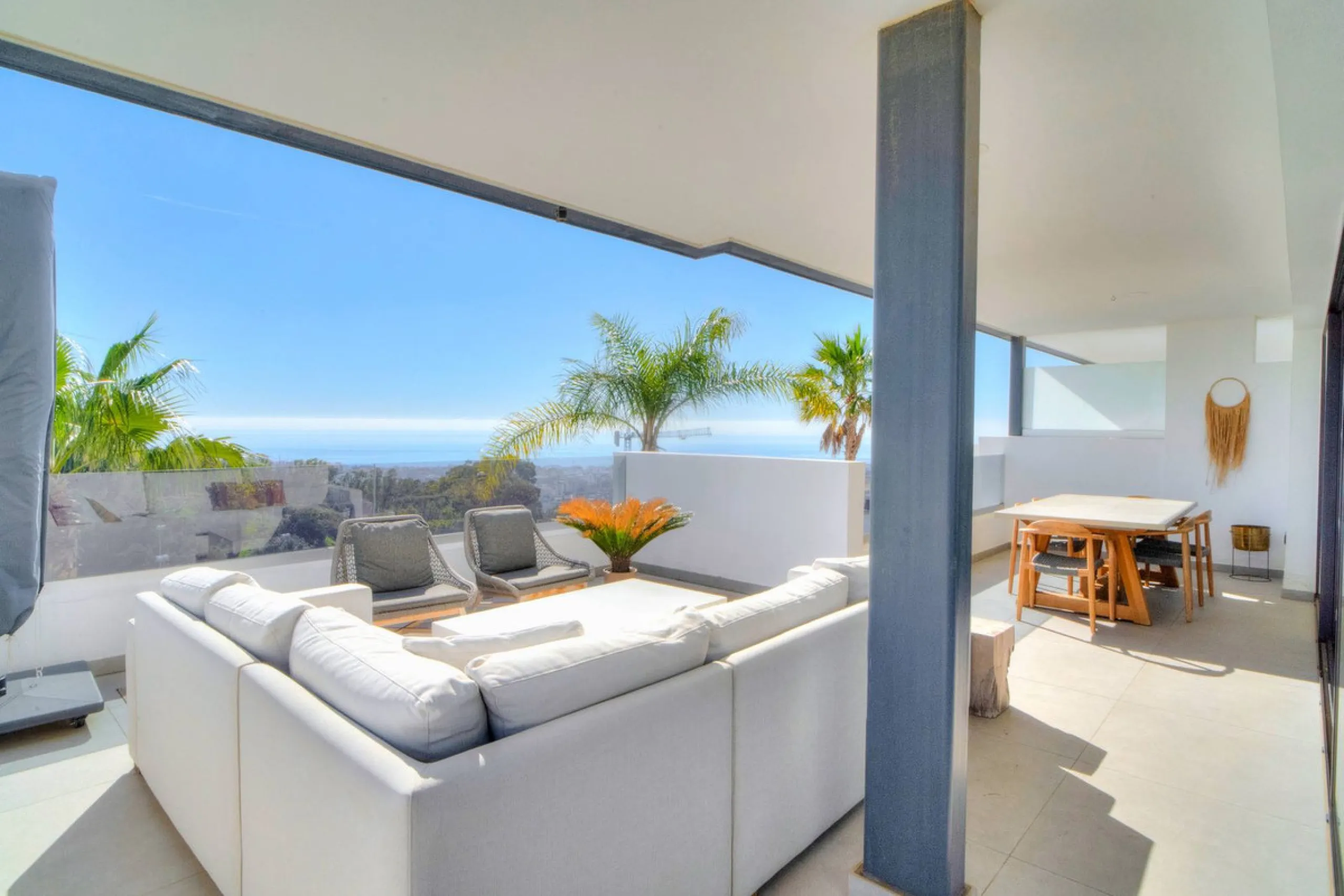 Exceptional sought-after contemporary duplex penthouse for sale in Mirador de Estepona Hills, Estepona
