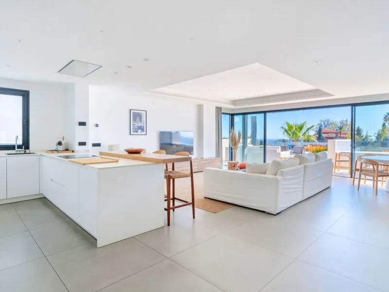 Exceptional sought-after contemporary duplex penthouse for sale in Mirador de Estepona Hills, Estepona