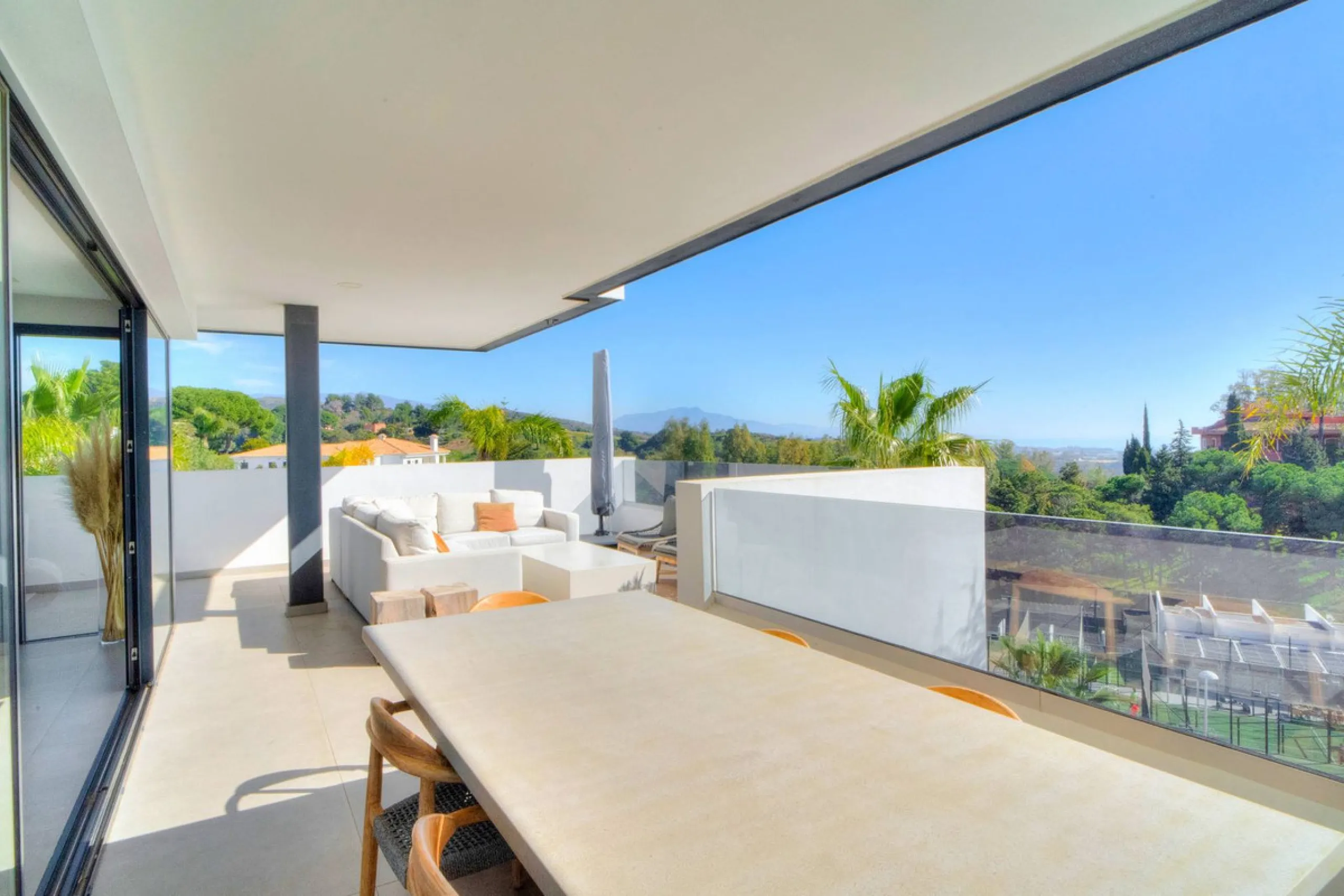 Exceptional sought-after contemporary duplex penthouse for sale in Mirador de Estepona Hills, Estepona
