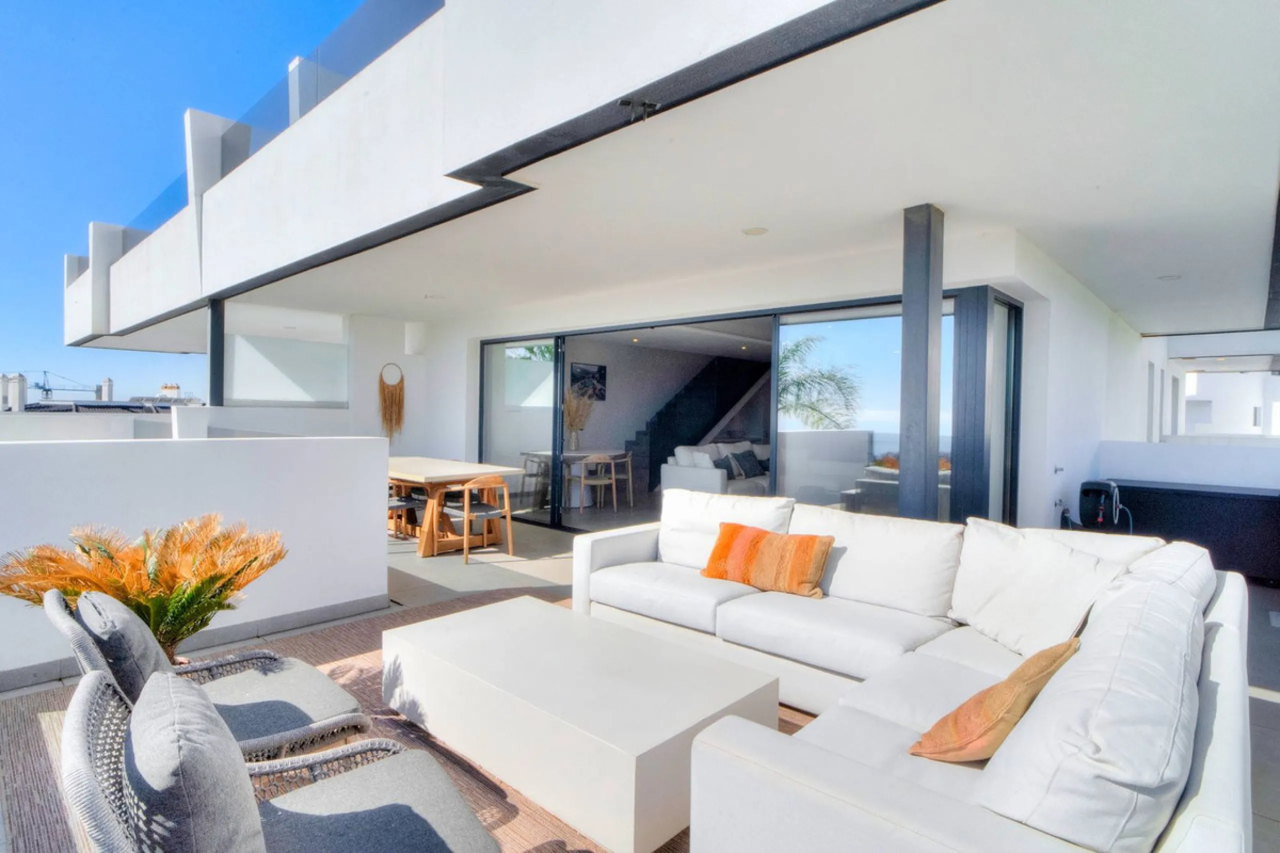 Exceptional sought-after contemporary duplex penthouse for sale in Mirador de Estepona Hills, Estepona