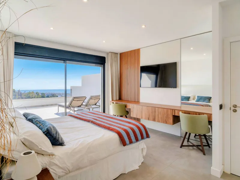 Exceptional sought-after contemporary duplex penthouse for sale in Mirador de Estepona Hills, Estepona