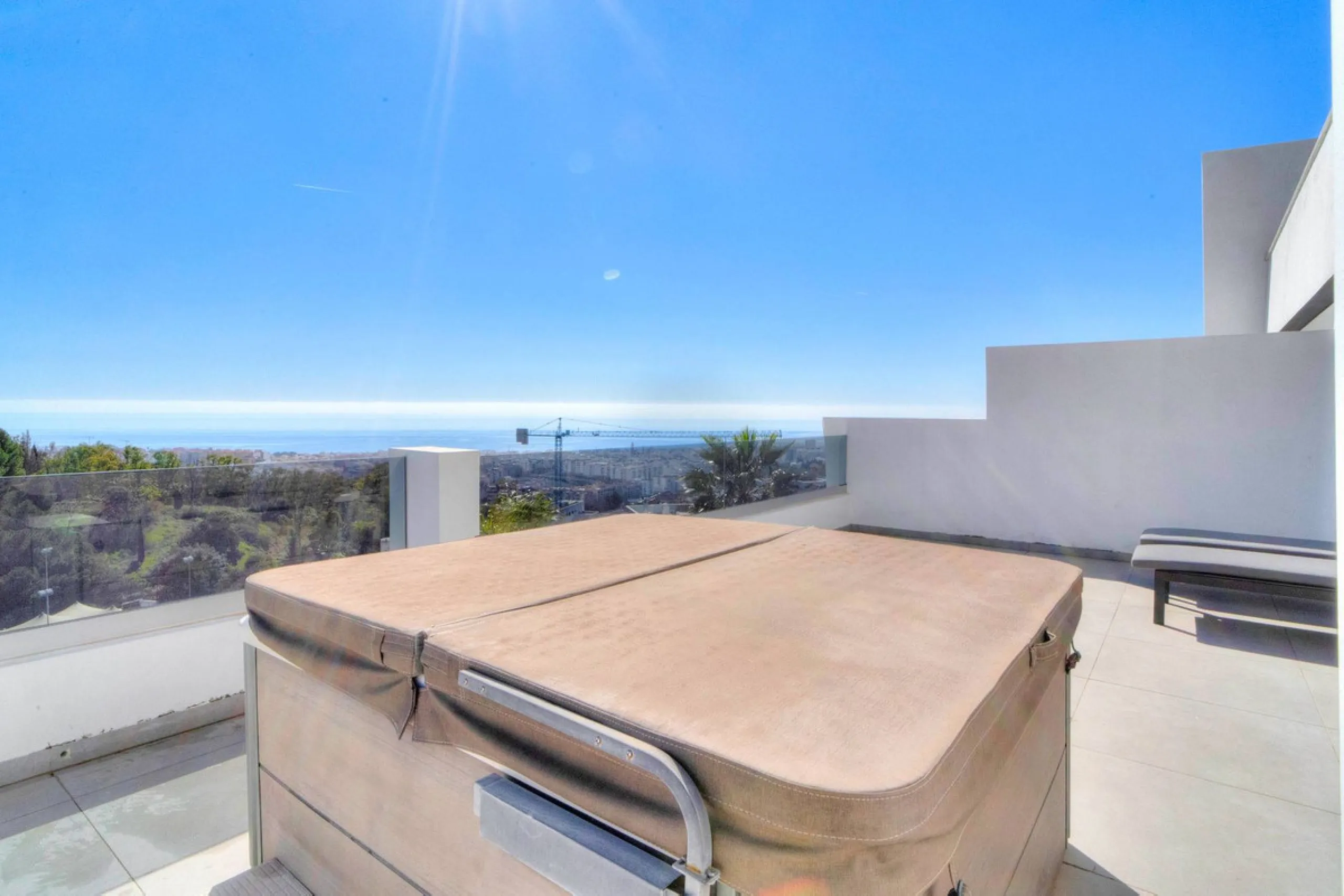 Exceptional sought-after contemporary duplex penthouse for sale in Mirador de Estepona Hills, Estepona