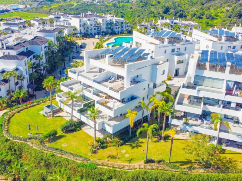 Exceptional sought-after contemporary duplex penthouse for sale in Mirador de Estepona Hills, Estepona