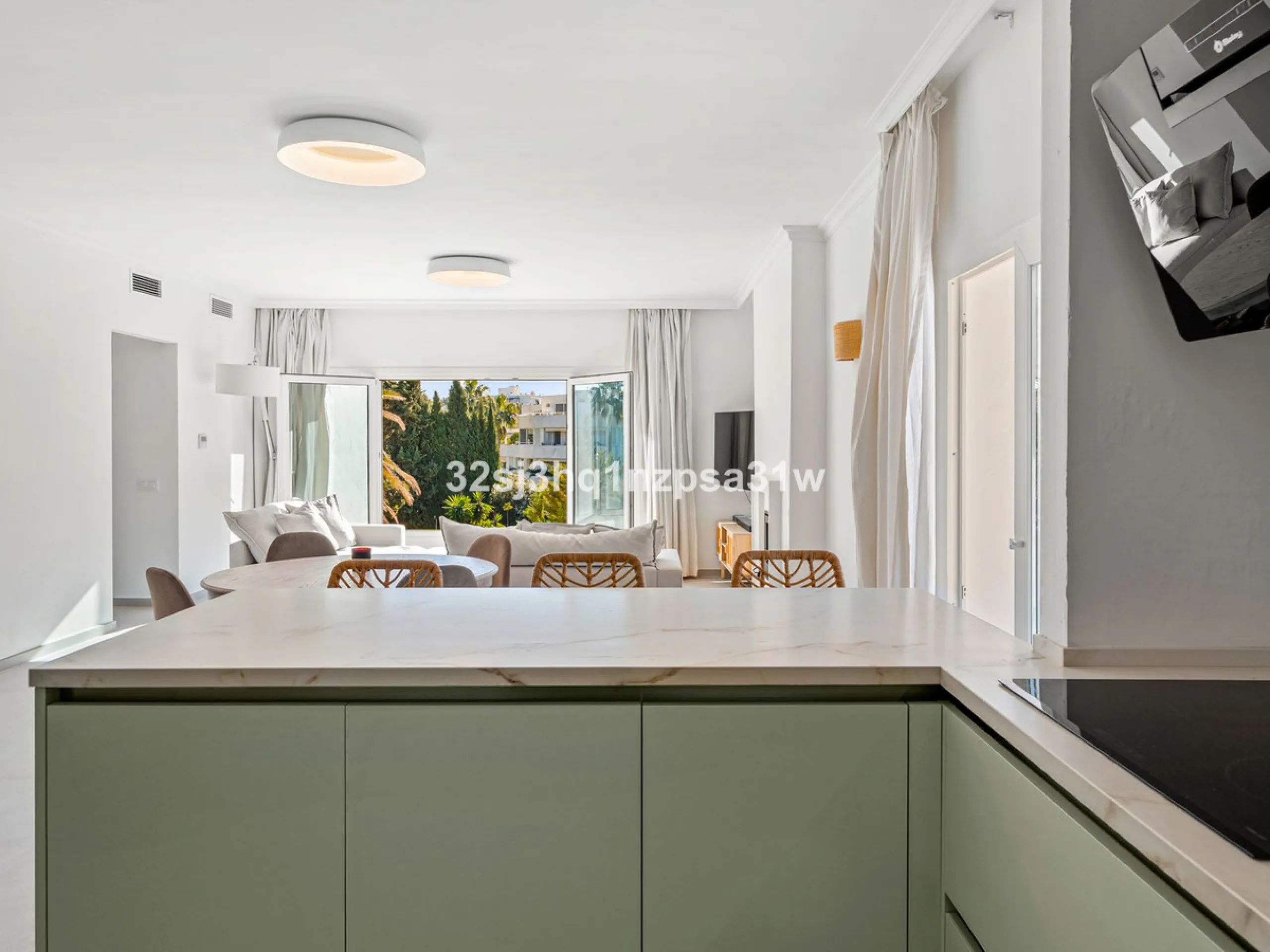 Set within the heart of Marbella's prestigious Golf Valley, this impeccably renovated 165 m² penthouse represents the pinnacle of sophisticated living in Nueva Andalucía. Positioned as a premier turnkey residence, the property underwent a comprehensive hi