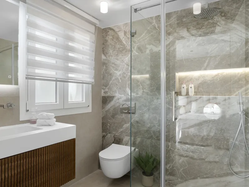 Penthouse Las Lolas is one of those rare residences that immediately conveys harmony, style, and thoughtful design. Positioned at the top of one of Nueva Andalucía's best-located buildings, and just minutes from both Marbella Arena and Puerto Banús, this 