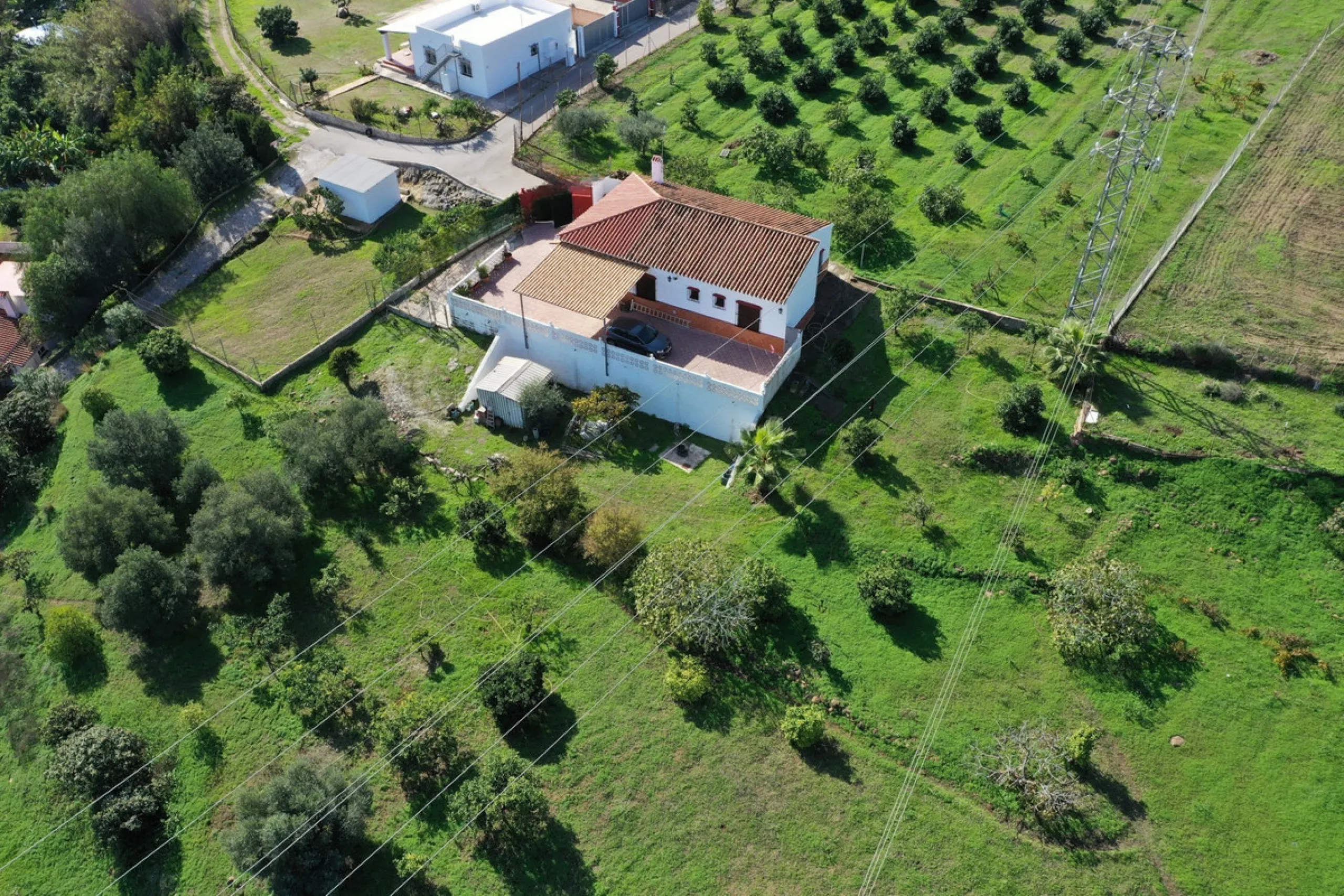 Located in the tranquil area of El Padron, in Estepona East, this estate offers a perfect retreat for those seeking to combine the serenity of the countryside with proximity to the city. With an extensive area of 6,096m², the property stands out for its p